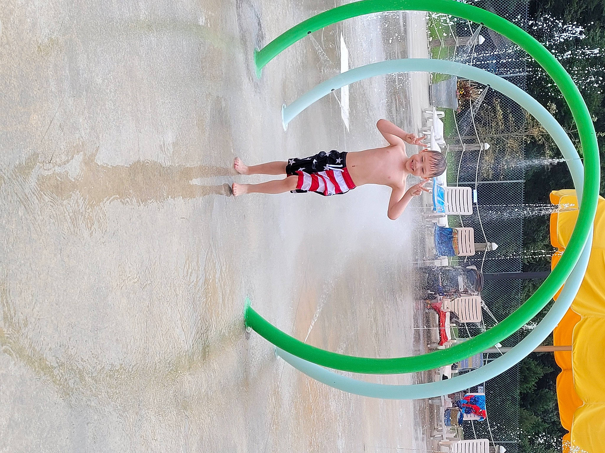 Braydan is registered to the contest to win money with this photo: circle, dress, electrical_supply, electrical_wiring, event, font, foot, fun, joy, leisure, line, net, pattern, person, play, recreation, thigh, tree, visual_arts, water