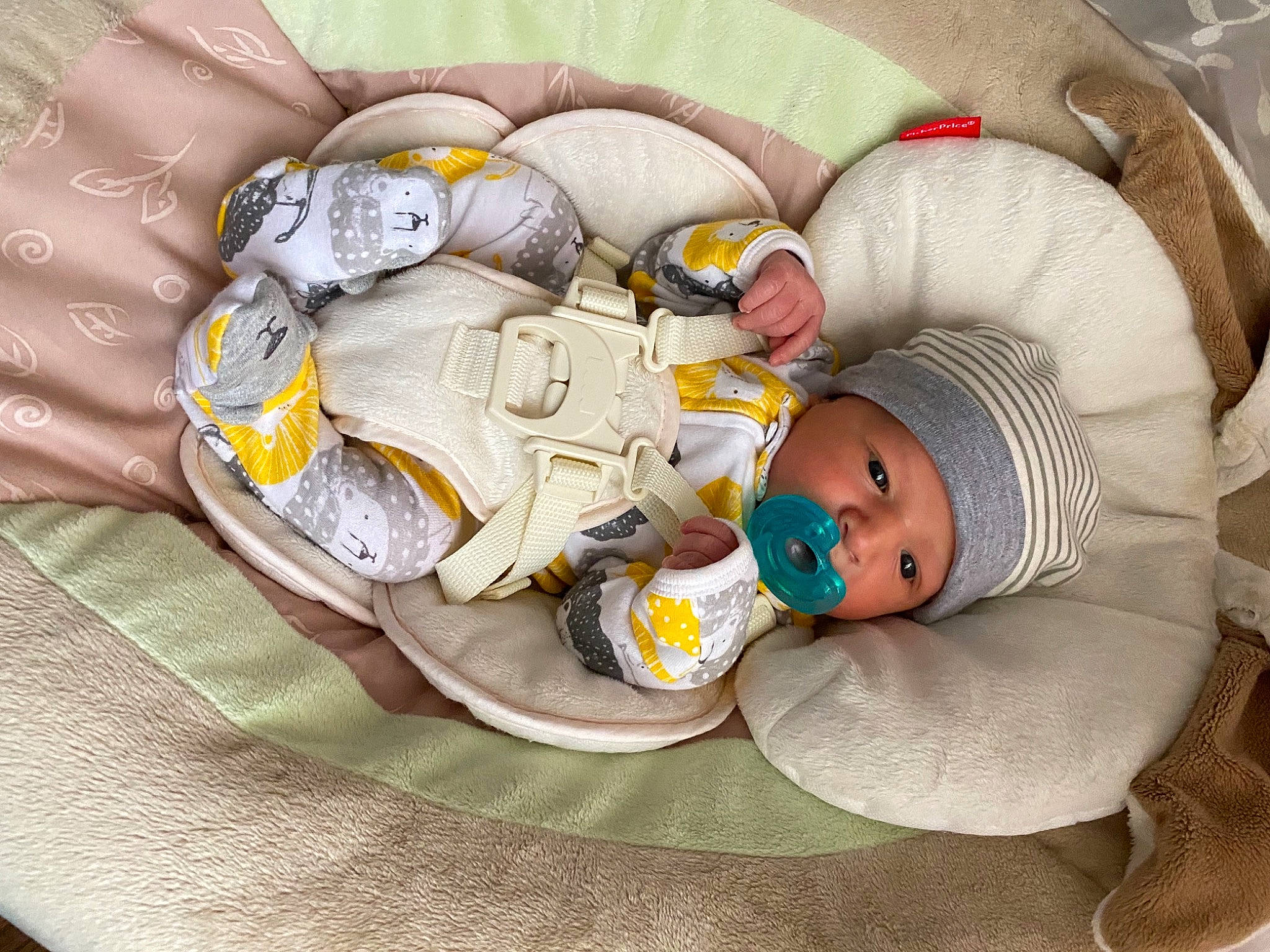 Jalen is registered to the contest to win money with this photo: baby, baby_products, baby_safety, baby_sleeping, baby_toddler_clothing, baby_toys, child, comfort, headwear, linens, nap, person, room, sleep, textile, toddler, toy