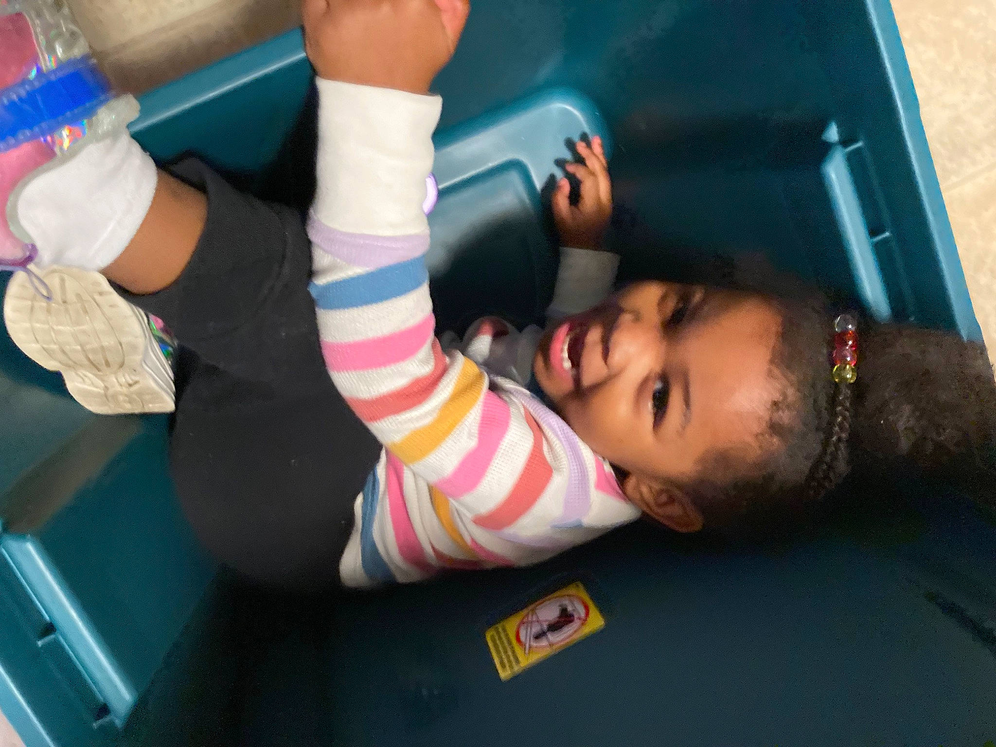 Brinleigh Kate is registered to the contest to win money with this photo: bottle, child, drinkware, elbow, fun, glove, leisure, nail, person, plastic, plastic_bottle, play, room, service, t_shirt, thumb, toddler, water_bottle