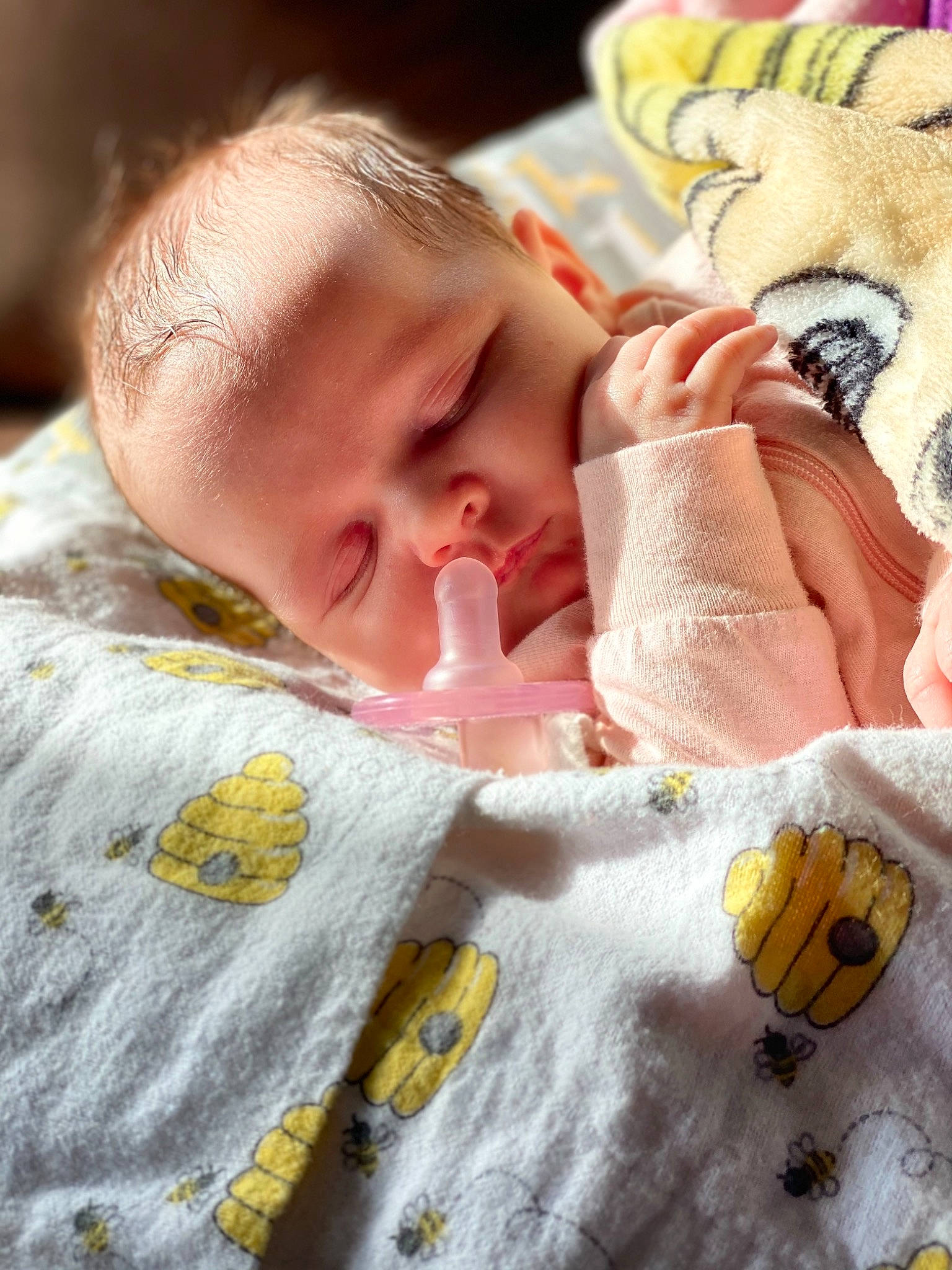 Tahlia is registered to the contest to win money with this photo: baby, baby_products, baby_sleeping, baby_toddler_clothing, beauty, bedtime, cheek, child, comfort, ear, finger, hand, linens, nose, orange, people, person, skin, textile, toddler