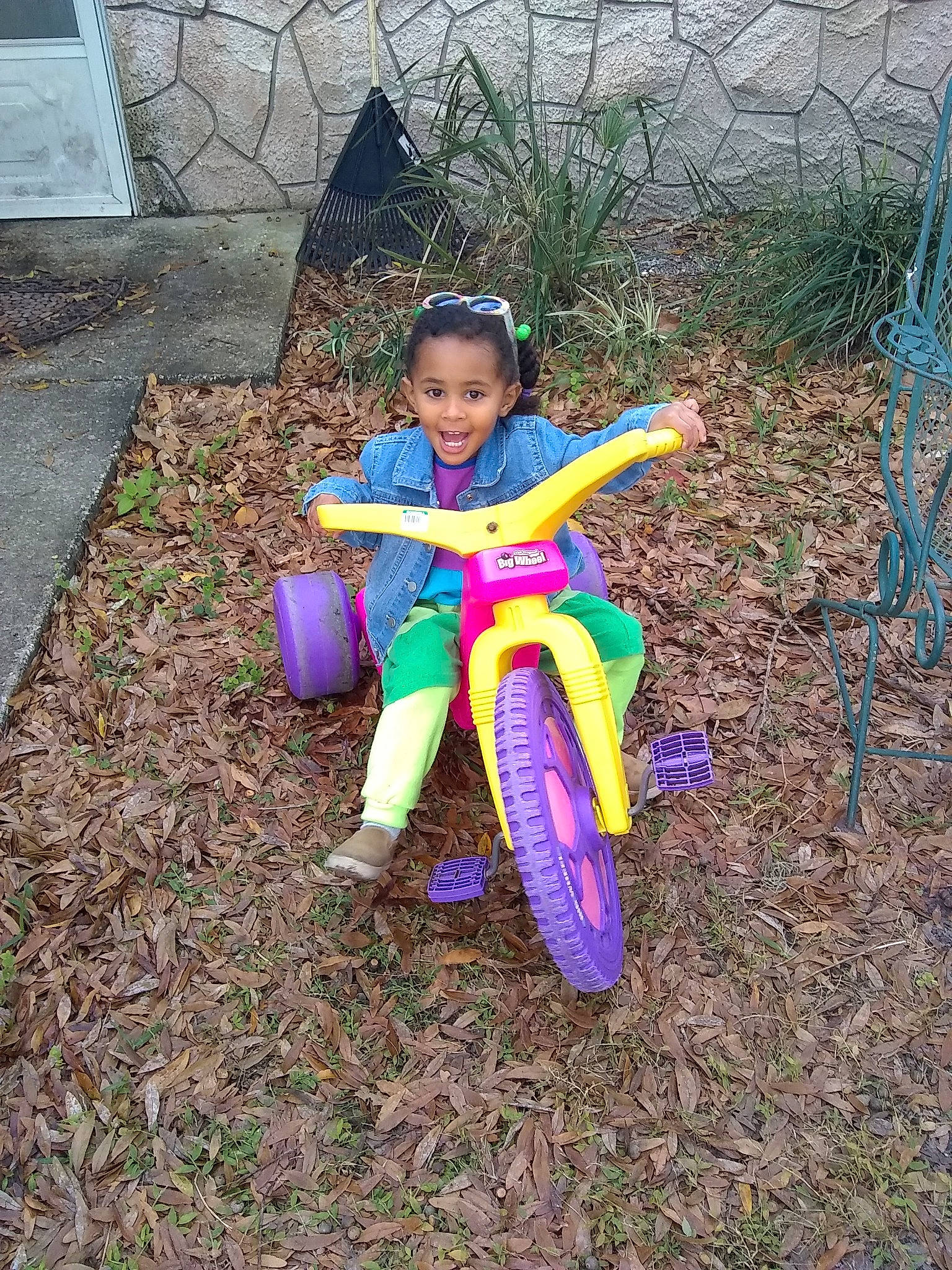 Tatiana joined the competition — help win amazing prizes! adaptation, child, fun, joy, leaf, person, plant, play, sitting, smile, soil, toddler