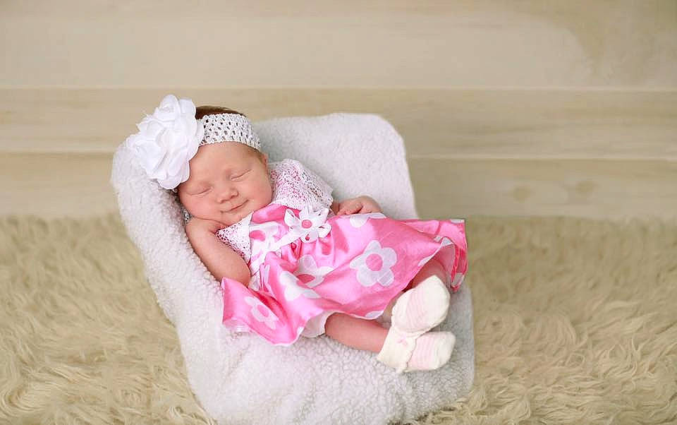 Azalea joined the competition — help win amazing prizes! child, hair_accessory, infant, person, pink, product, textile, toddler