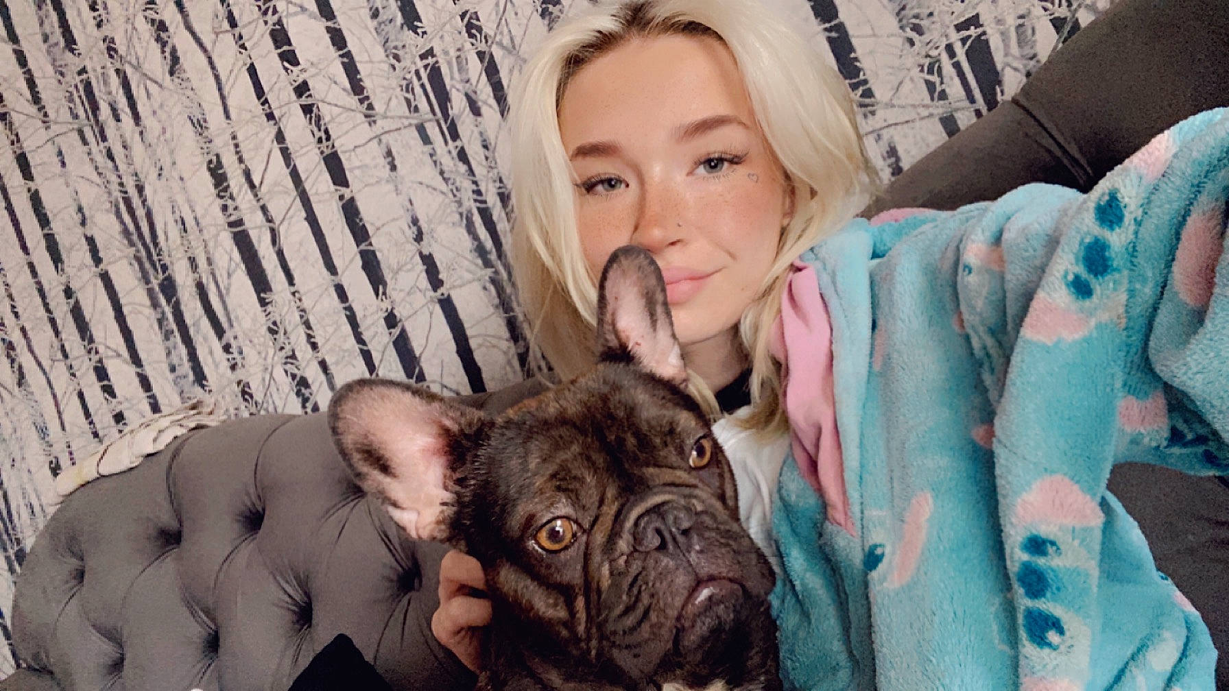 Dior joined the competition — help win amazing prizes! beauty, bulldog, carnivore, comfort, companion_dog, dog, dog_breed, ear, fawn, fun, happy, linens, organ, skin, smile, snout, sporting_group, toy_dog, working_animal, wrinkle