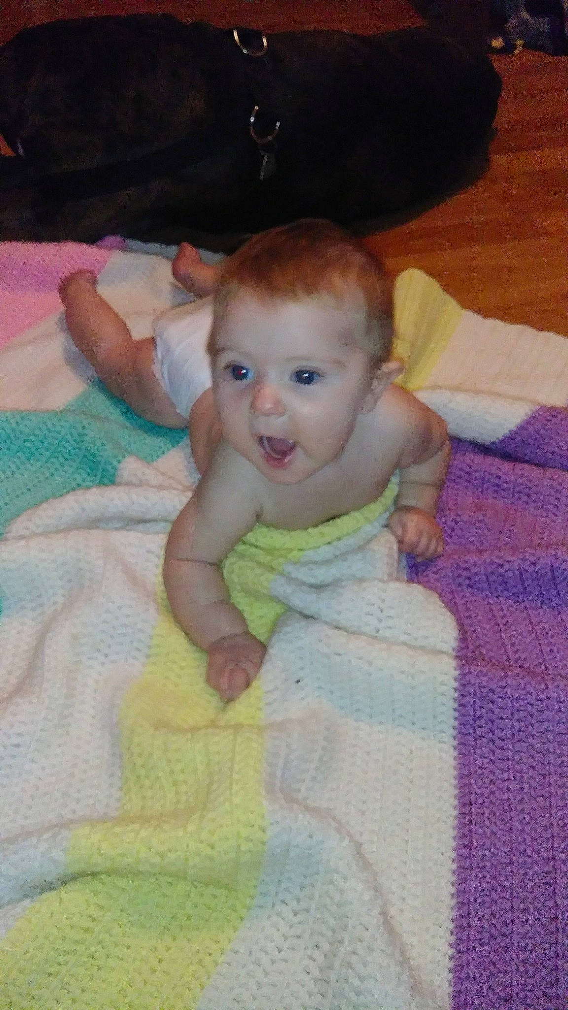 Kaelynn is registered to the contest to win money with this photo: cheek, child, day, eye, face, girl, hair, head, human_hair_color, infant, iris, leg, mouth, nose, organ, person, pink, product, skin, textile