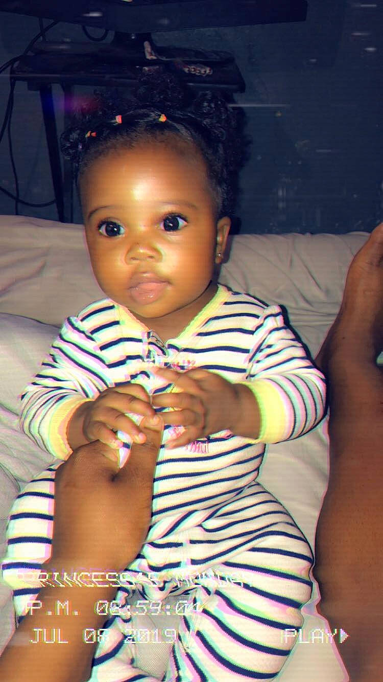 Houlden joined the competition — help win amazing prizes! baby, black_hair, cheek, child, eye, face, finger, forehead, lip, nose, person, skin, smile, thumb, toddler