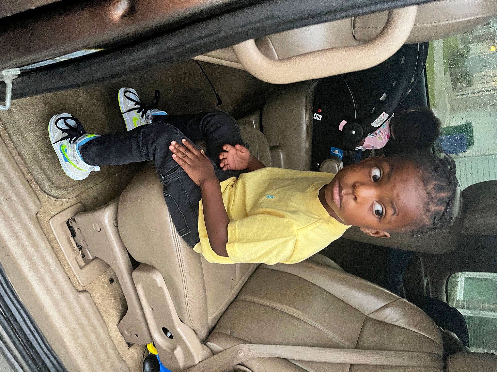 Karter joined the competition — help win amazing prizes! auto_part, automotive_design, automotive_exterior, car, car_seat, car_seat_cover, comfort, family_car, head_restraint, human_leg, luxury_vehicle, mid_size_car, mode_of_transport, motor_vehicle, person, personal_luxury_car, steering_part, steering_wheel, vehicle, vehicle_door