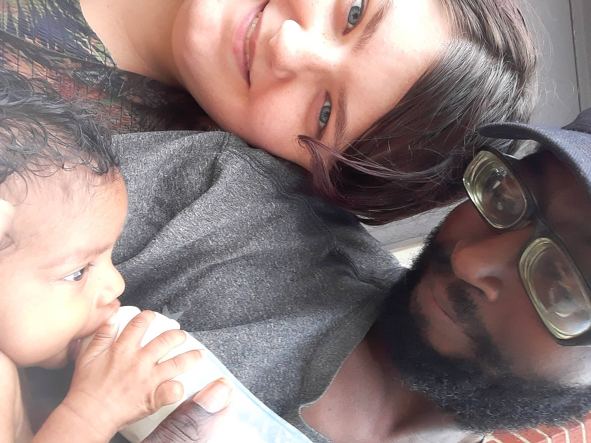 Emerald is registered to the contest to win money with this photo: cheek, chin, ear, eyebrow, eyelash, face, facial_expression, gesture, goggles, happy, human, joy, lip, mouth, muscle, nose, organ, person, skin, smile