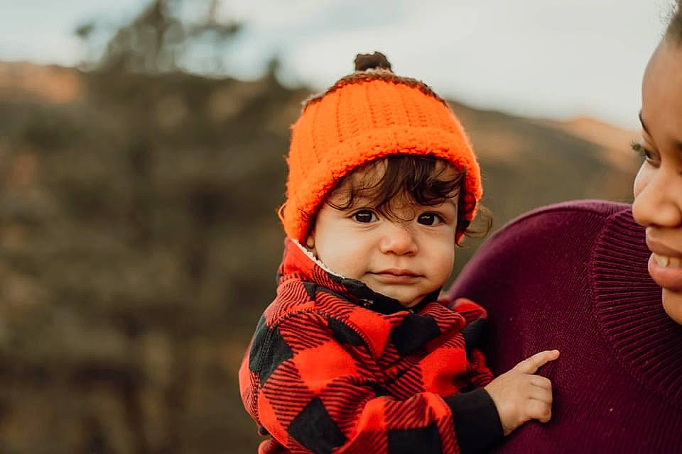 Adrien is registered to the contest to win money with this photo: baby, cap, child, fun, gesture, grass, happy, headwear, knit_cap, love, outerwear, pattern, people_in_nature, person, plaid, portrait_photography, sky, sleeve, toddler, travel
