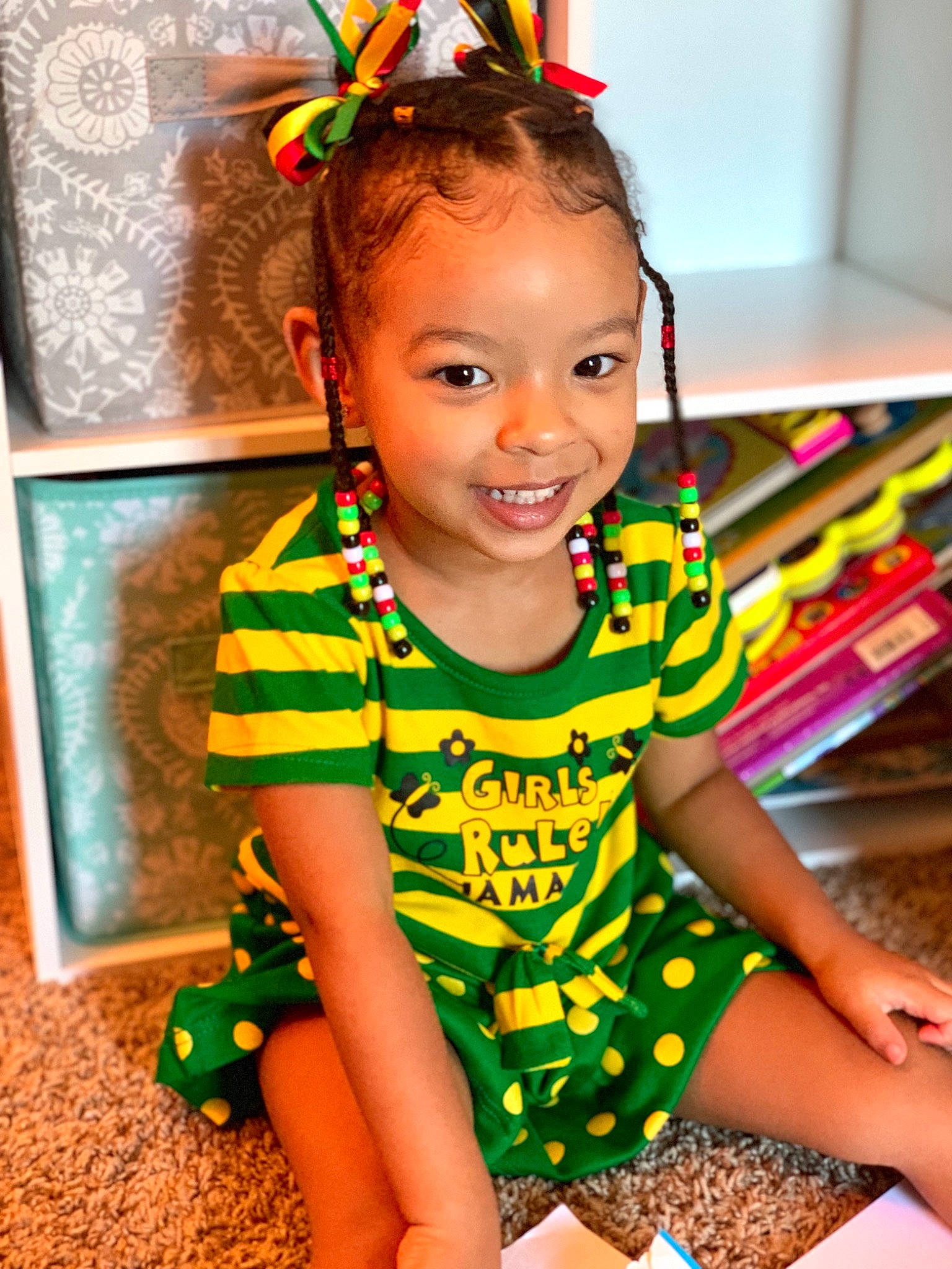 Ruby Rose joined the competition — help win amazing prizes! adaptation, baby, baby_toddler_clothing, child, child_model, joy, person, play, sitting, smile, toddler, yellow