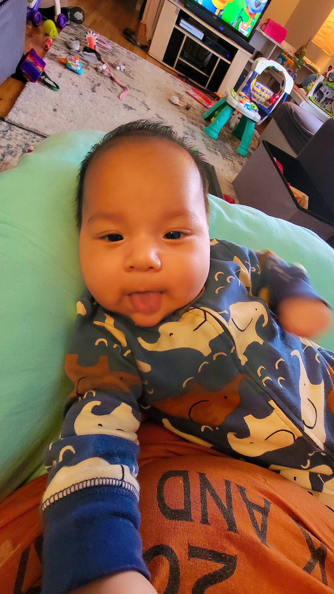 Takoda joined the competition — help win amazing prizes! baby, baby_toddler_clothing, beauty, cheek, child, chin, comfort, cool, facial_expression, flooring, hairstyle, happy, human, iris, leisure, mouth, nose, person, skin, smile