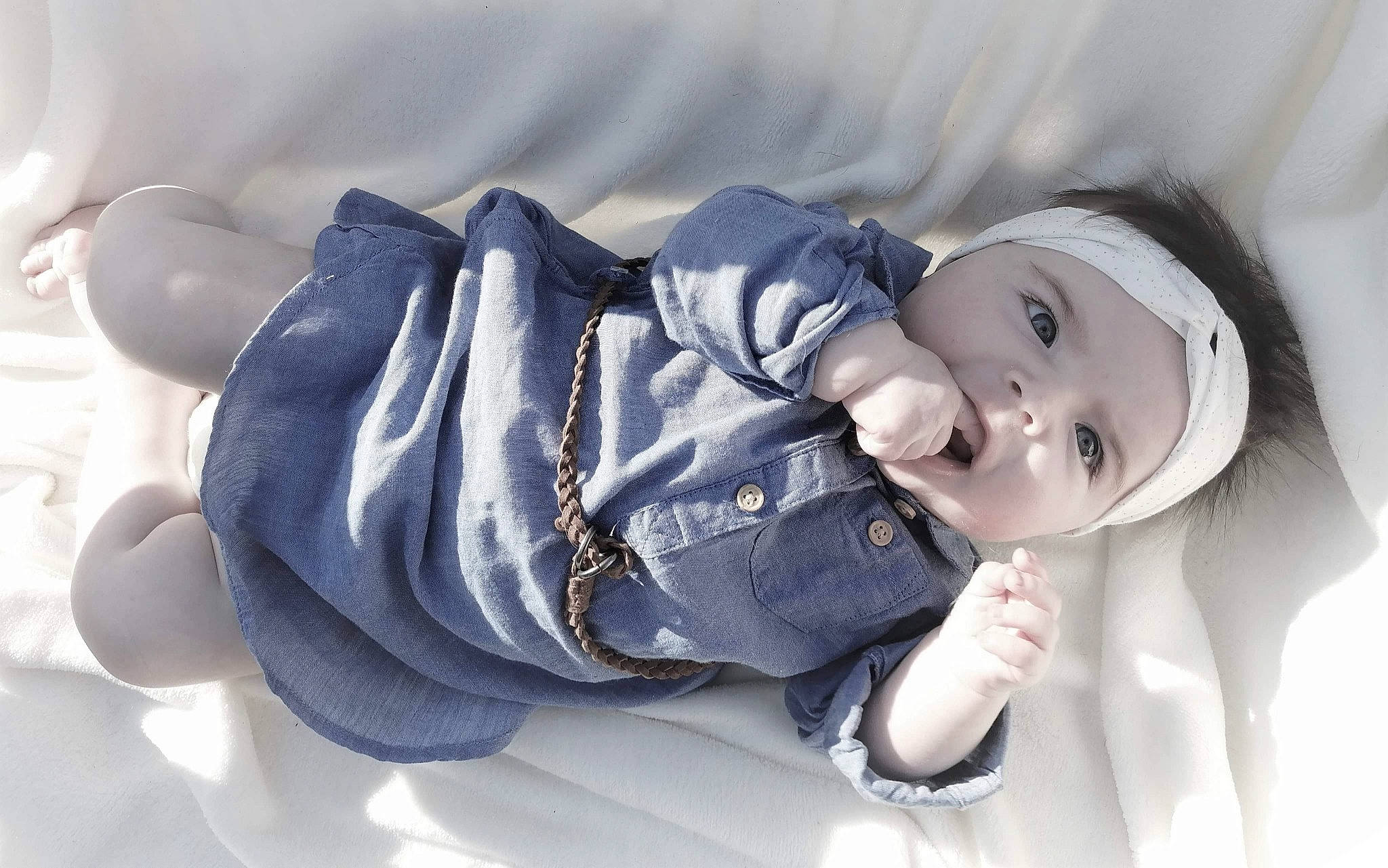 Shayna participe au concours pour gagner de l'argent avec cette photo : baby, child, headwear, person, photography, skin, smile, toddler