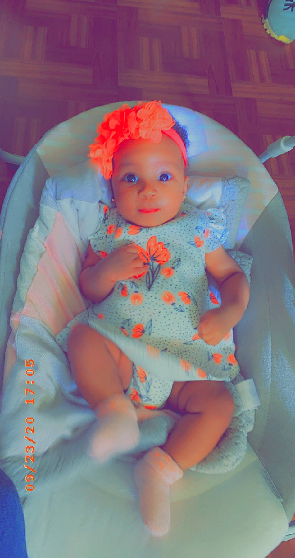 Eliana is registered to the contest to win money with this photo: baby, baby_products, cheek, child, doll, eye, headwear, iris, peach, person, product, skin, toddler, toy