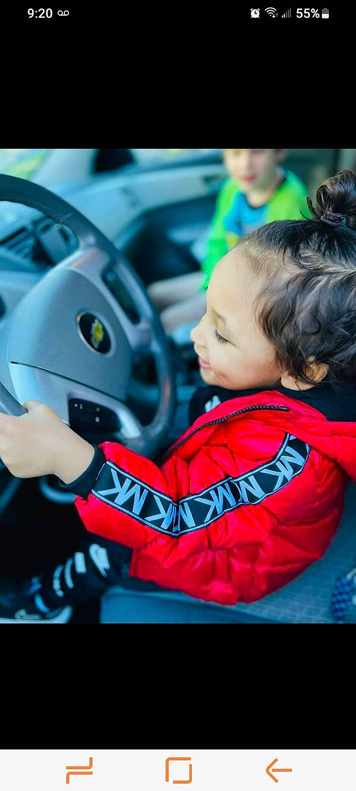 Grayson joined the competition — help win amazing prizes! auto_part, automotive_design, automotive_exterior, automotive_wheel_system, car, electric_blue, family_car, flash_photography, fun, happy, leisure, luxury_vehicle, motor_vehicle, person, personal_luxury_car, plant, snapshot, steering_wheel, toddler, vehicle