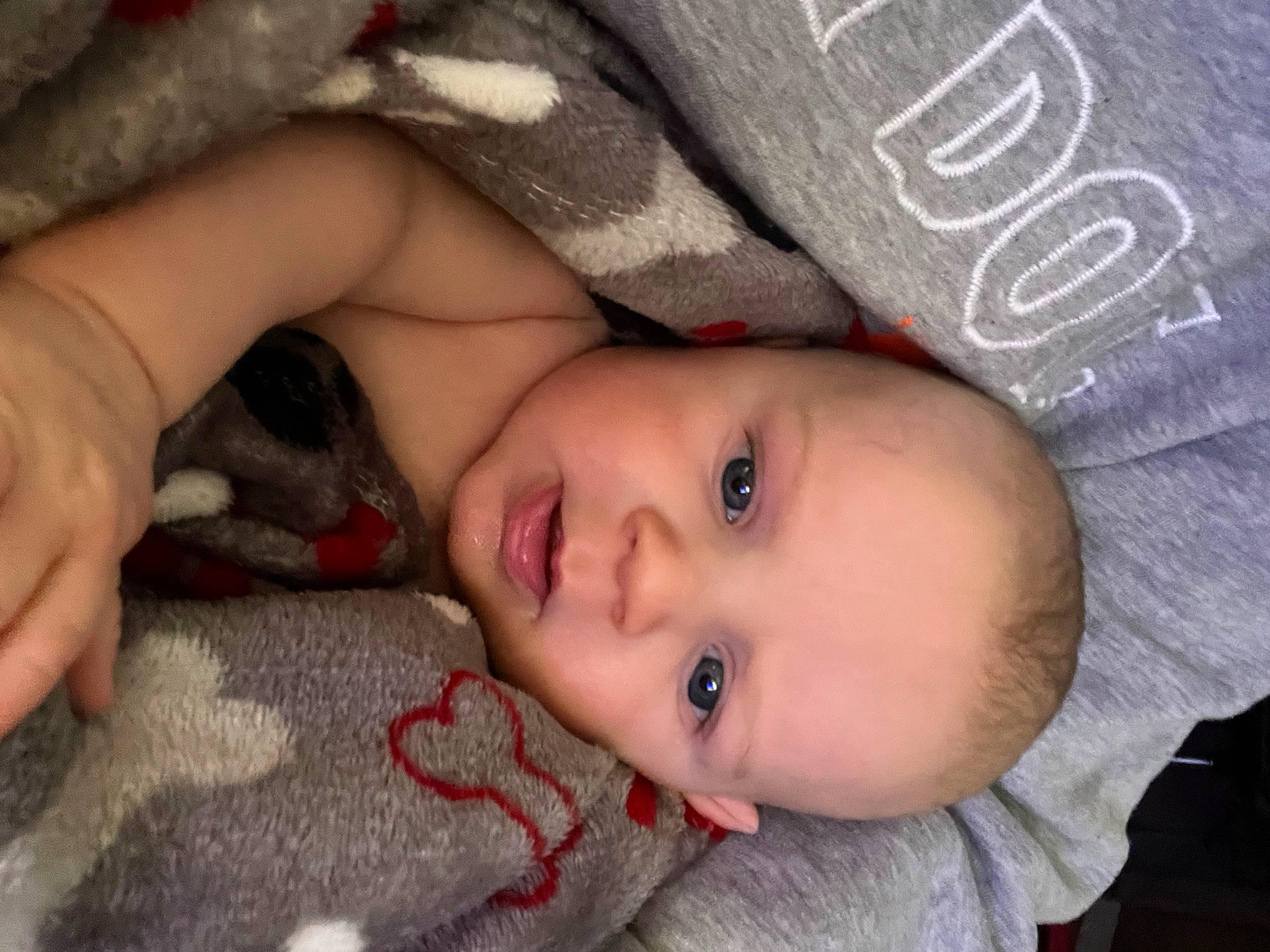 Kaine joined the competition — help win amazing prizes! baby, baby_toddler_clothing, cheek, child, comfort, eye, eyelash, face, hand, happy, hat, lip, mouth, nose, organ, person, skin, sleeve, smile, toddler