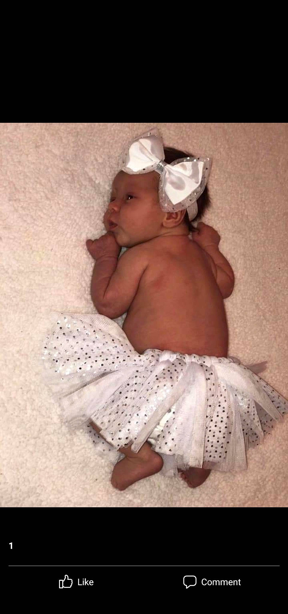 Audriella is registered to the contest to win money with this photo: abdomen, art, baby, baby_products, baby_sleeping, baby_toddler_clothing, bridal_accessory, chest, diaper, embellishment, event, fashion_accessory, flash_photography, hair_accessory, happy, headband, headpiece, pattern, person, toddler