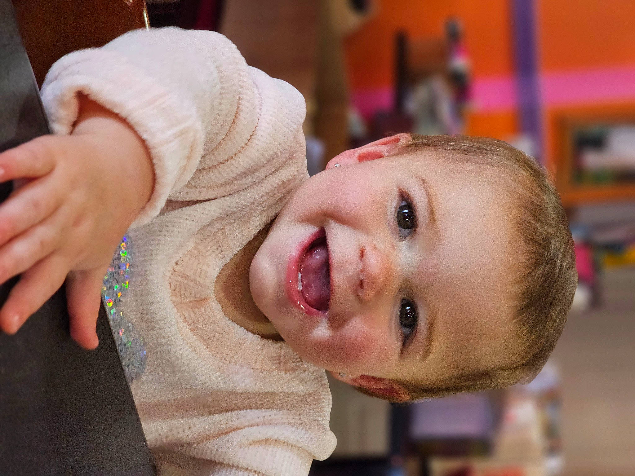 Kayzlee joined the competition — help win amazing prizes! baby, baby_toddler_clothing, cheek, child, eye, eyebrow, fun, gesture, happy, hat, iris, joy, leisure, lip, mouth, nose, people, person, skin, smile