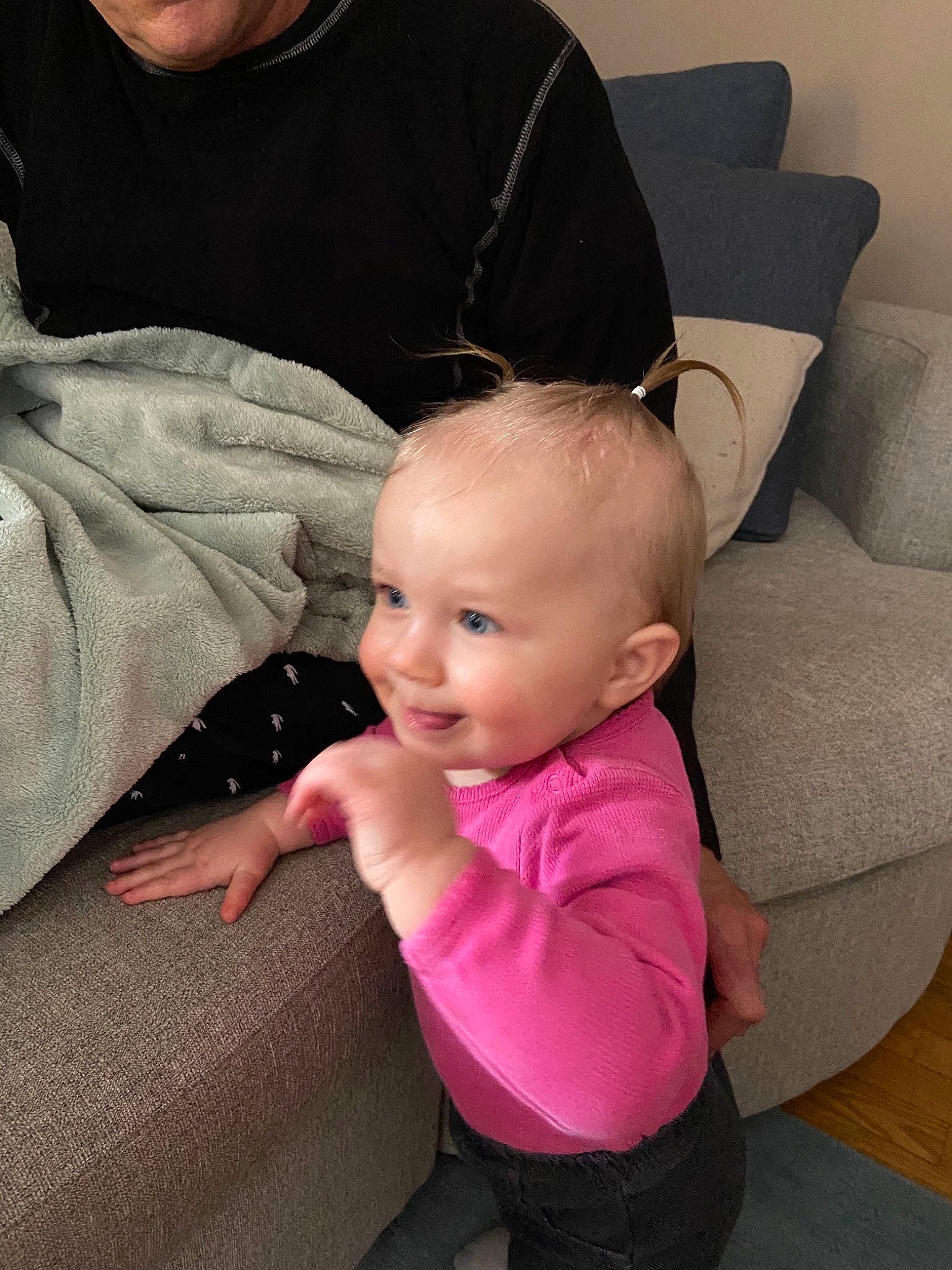 Mara joined the competition — help win amazing prizes! abdomen, arm, baby, cheek, child, finger, joint, leg, neck, person, pink, shoulder, sitting, skin, toddler, trunk