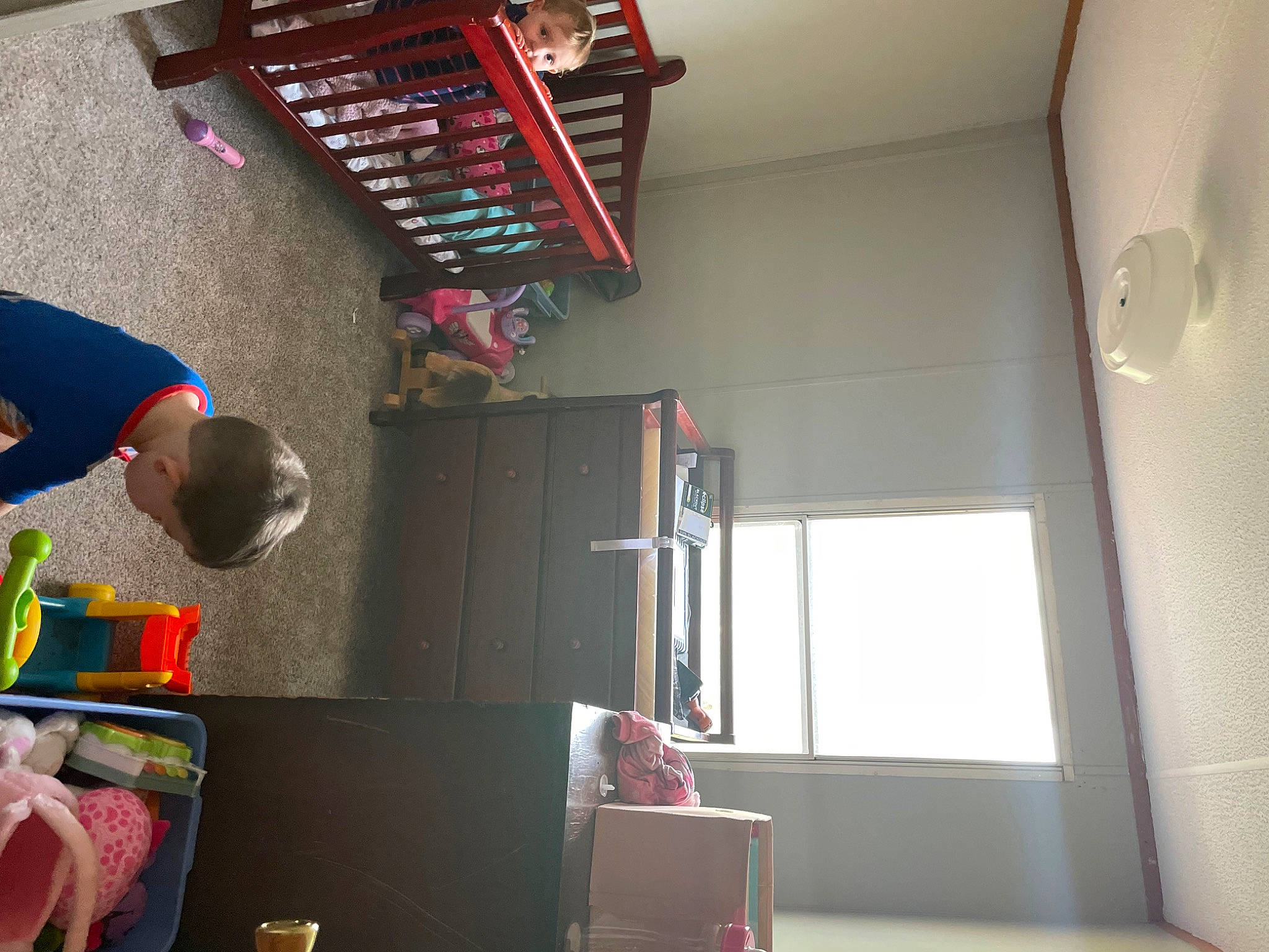 Aurora is registered to the contest to win money with this photo: ball, building, ceiling, door, flooring, fun, handrail, hat, house, interior_design, leisure, machine, person, room, stairs, window, wood