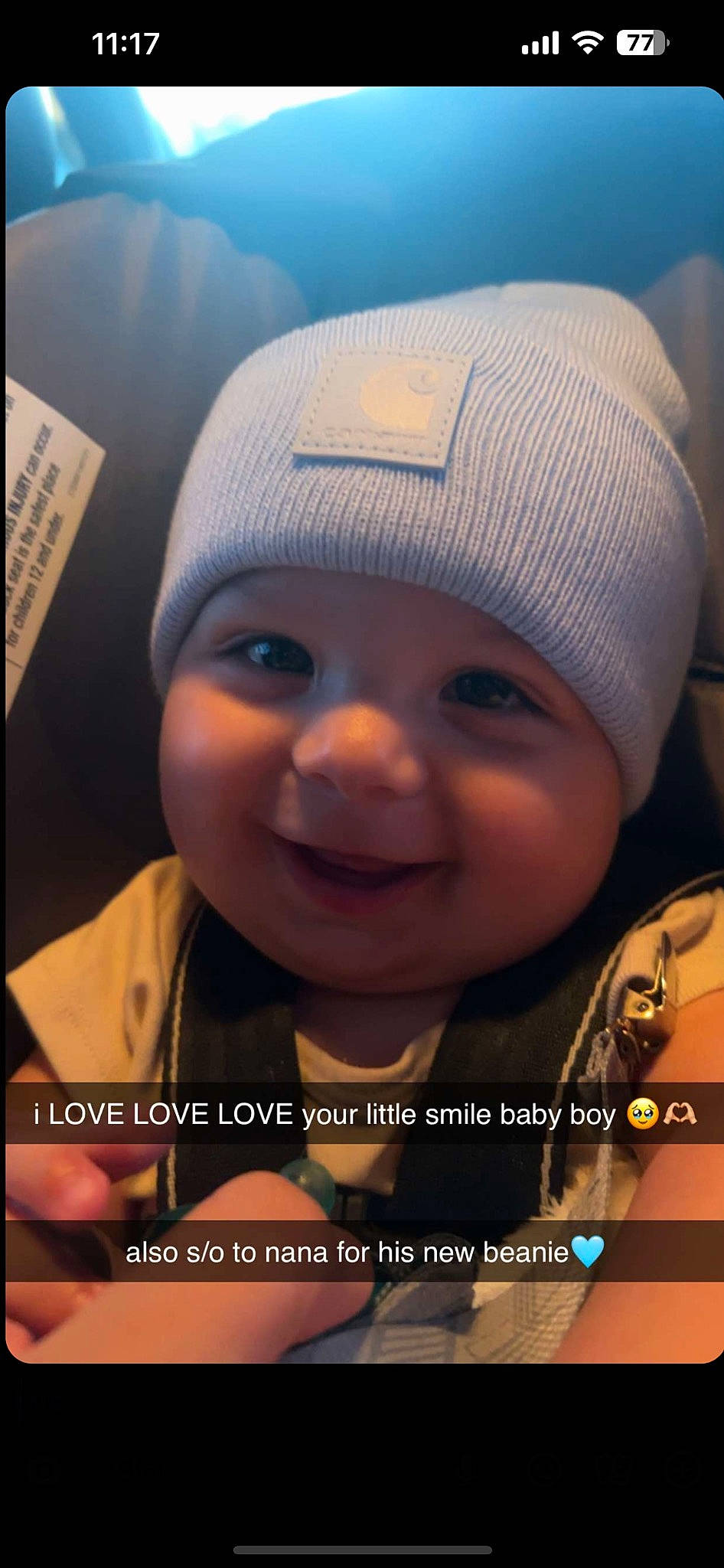 Peyton joined the competition — help win amazing prizes! baby, cap, cheek, child, chin, cloud, cool, eyebrow, flash_photography, forehead, fun, happy, headwear, joy, lip, mouth, nose, outerwear, person, skin