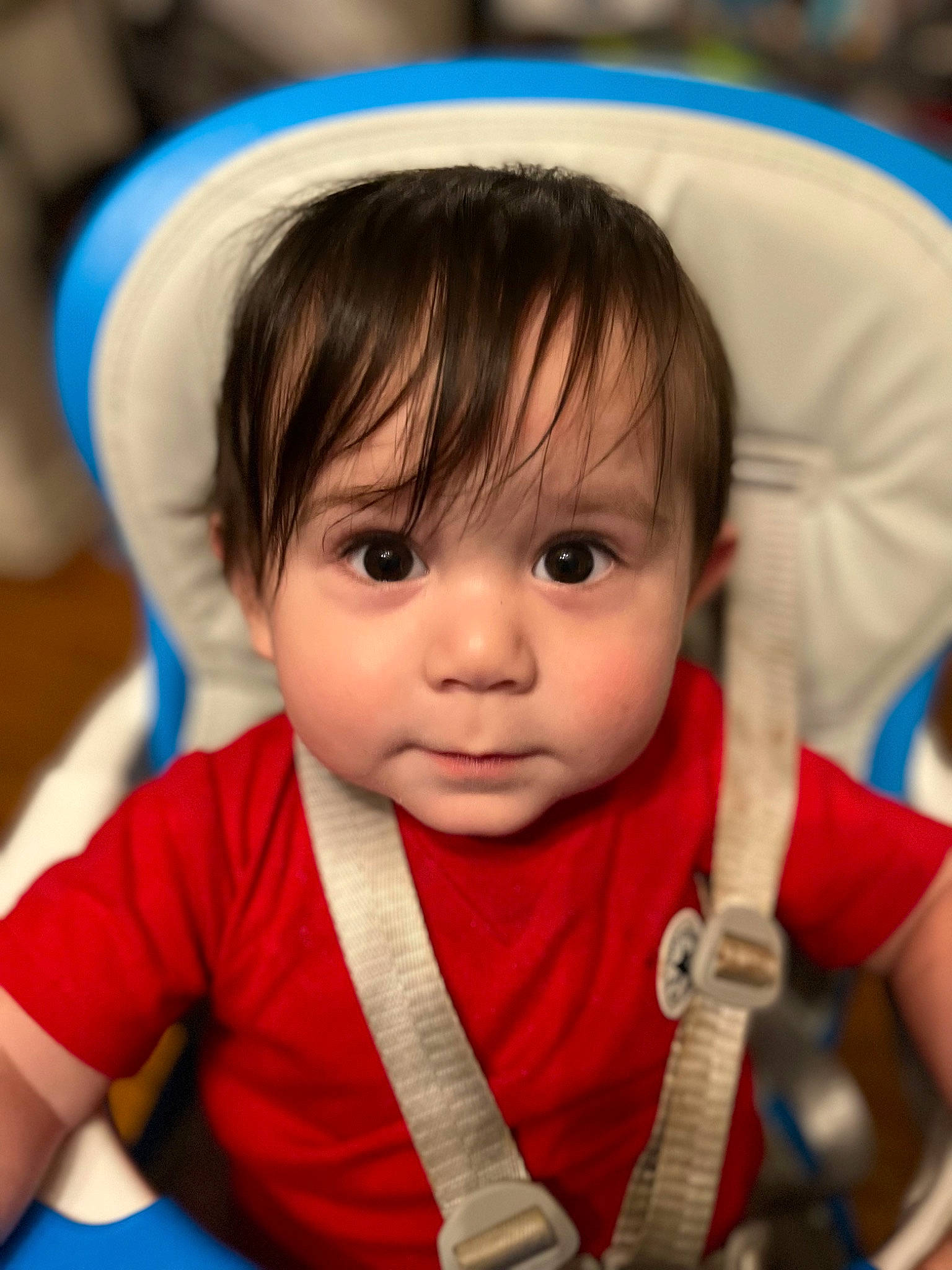 Gionni joined the competition — help win amazing prizes! baby, cheek, chin, eye, eyebrow, eyelash, finger, fun, hairstyle, happy, human_body, iris, lip, mouth, nose, person, photograph, skin, sleeve, toddler