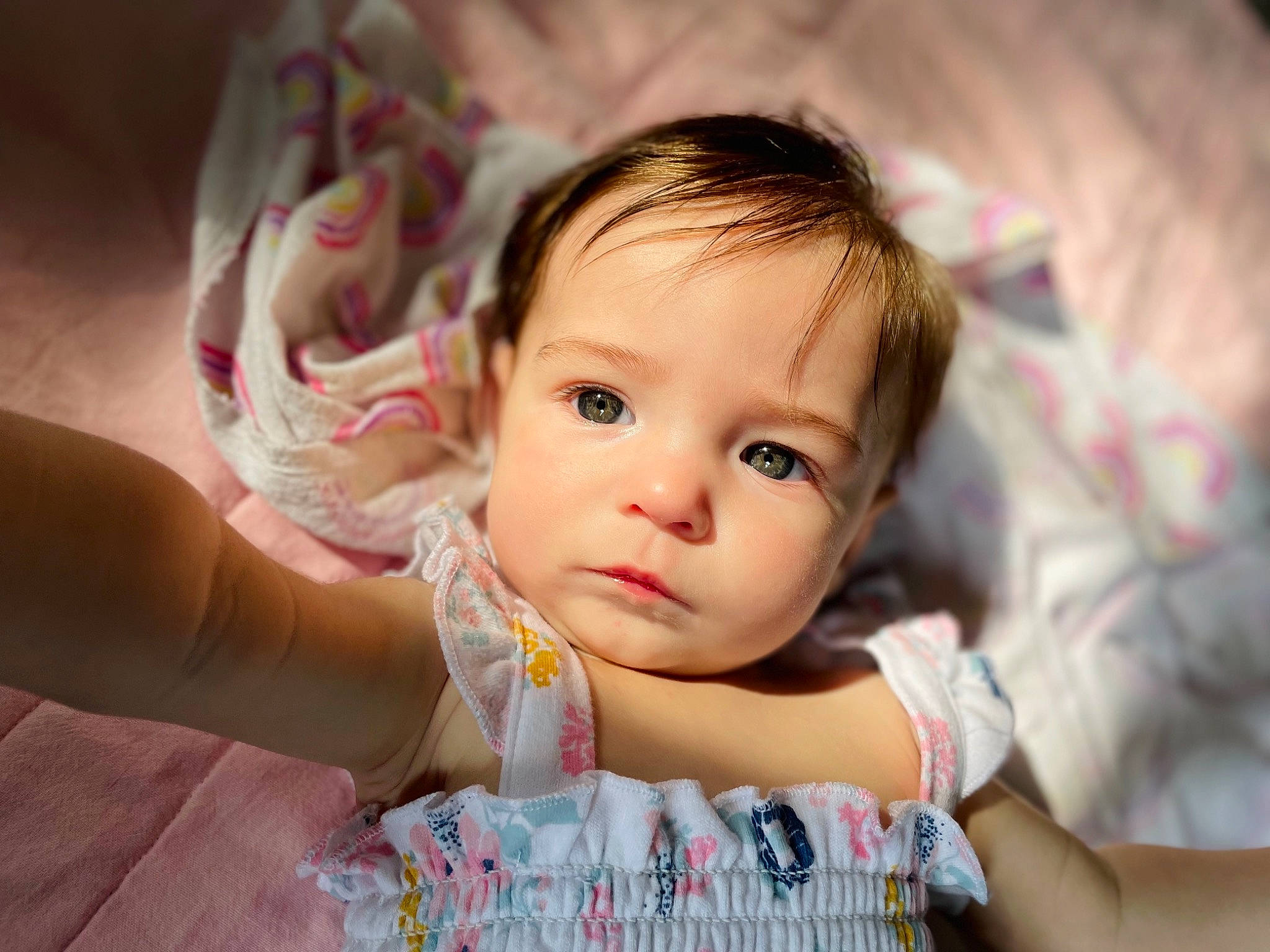 Marlee joined the competition — help win amazing prizes! cheek, dress, ear, eye, eyebrow, eyelash, facial_expression, flash_photography, gesture, hair, hairstyle, hand, happy, iris, lip, nose, person, pink, skin, sleeve