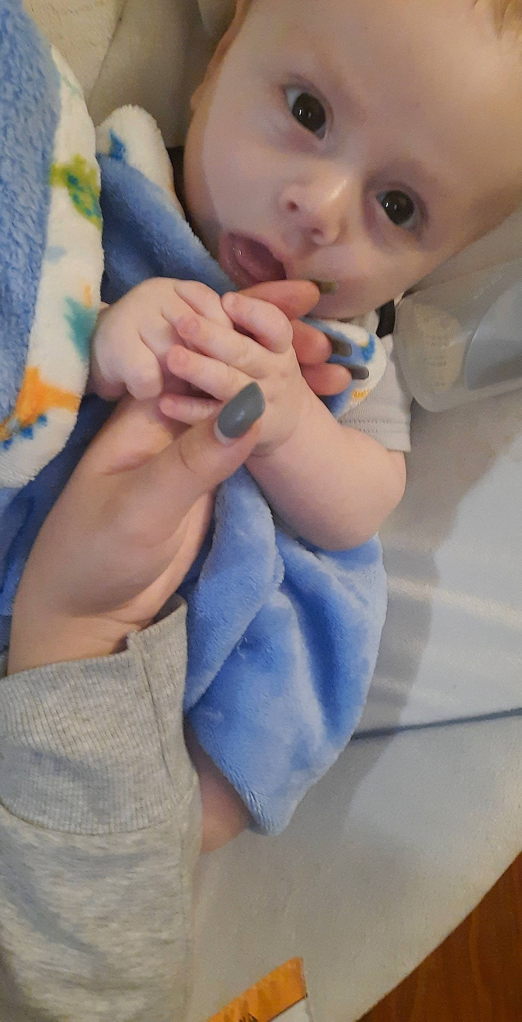 Carlo joined the competition — help win amazing prizes! baby, cheek, child, finger, foot, hand, leg, nail, nose, person, skin, thumb, toddler, toe