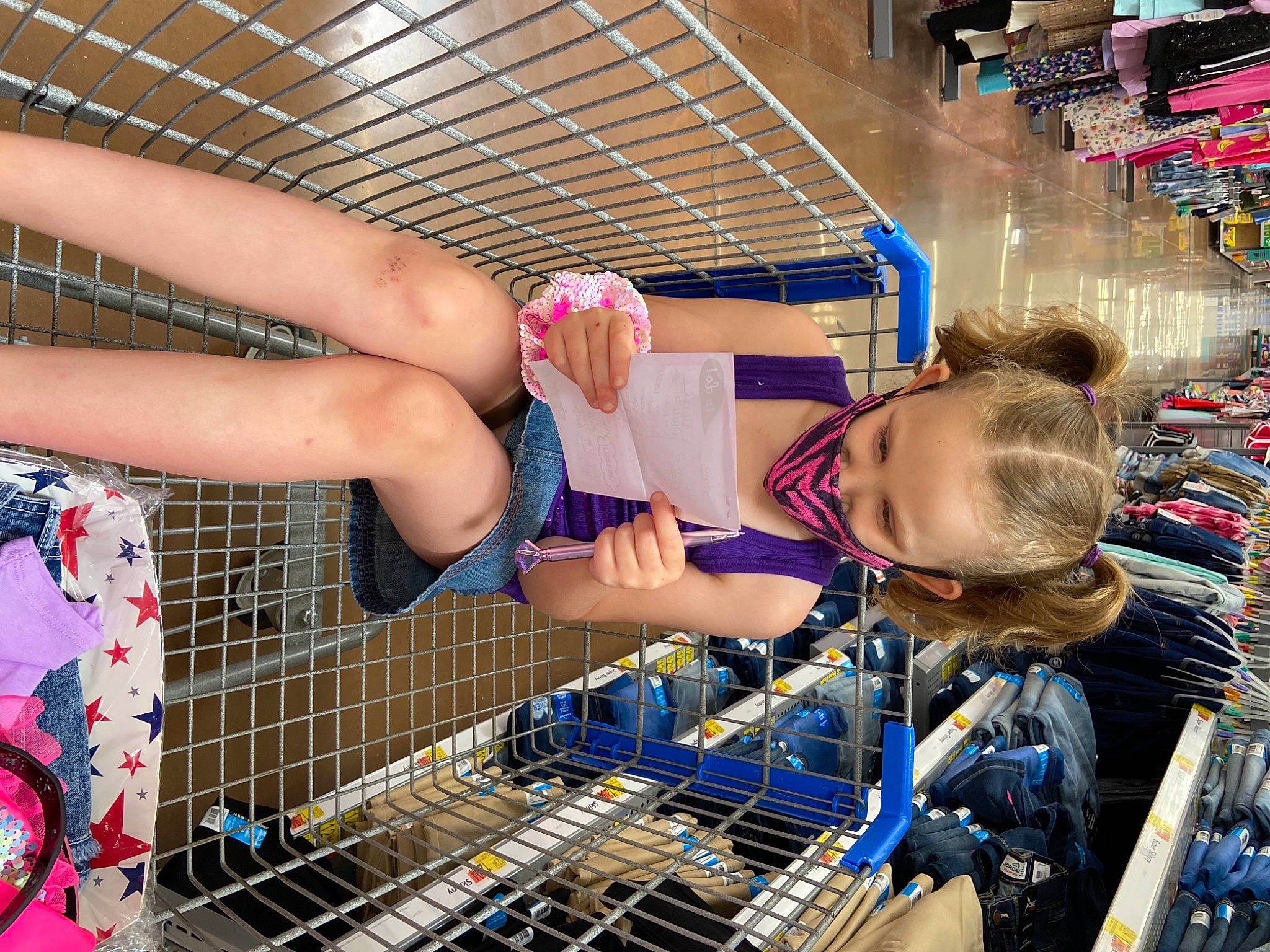 Emma Rose joined the competition — help win amazing prizes! child, electric_blue, engineering, eyewear, foot, fun, games, human_leg, leisure, nail, person, personal_protective_equipment, play, recreation, retail, sandal, shopping, sports_equipment, t_shirt, thigh