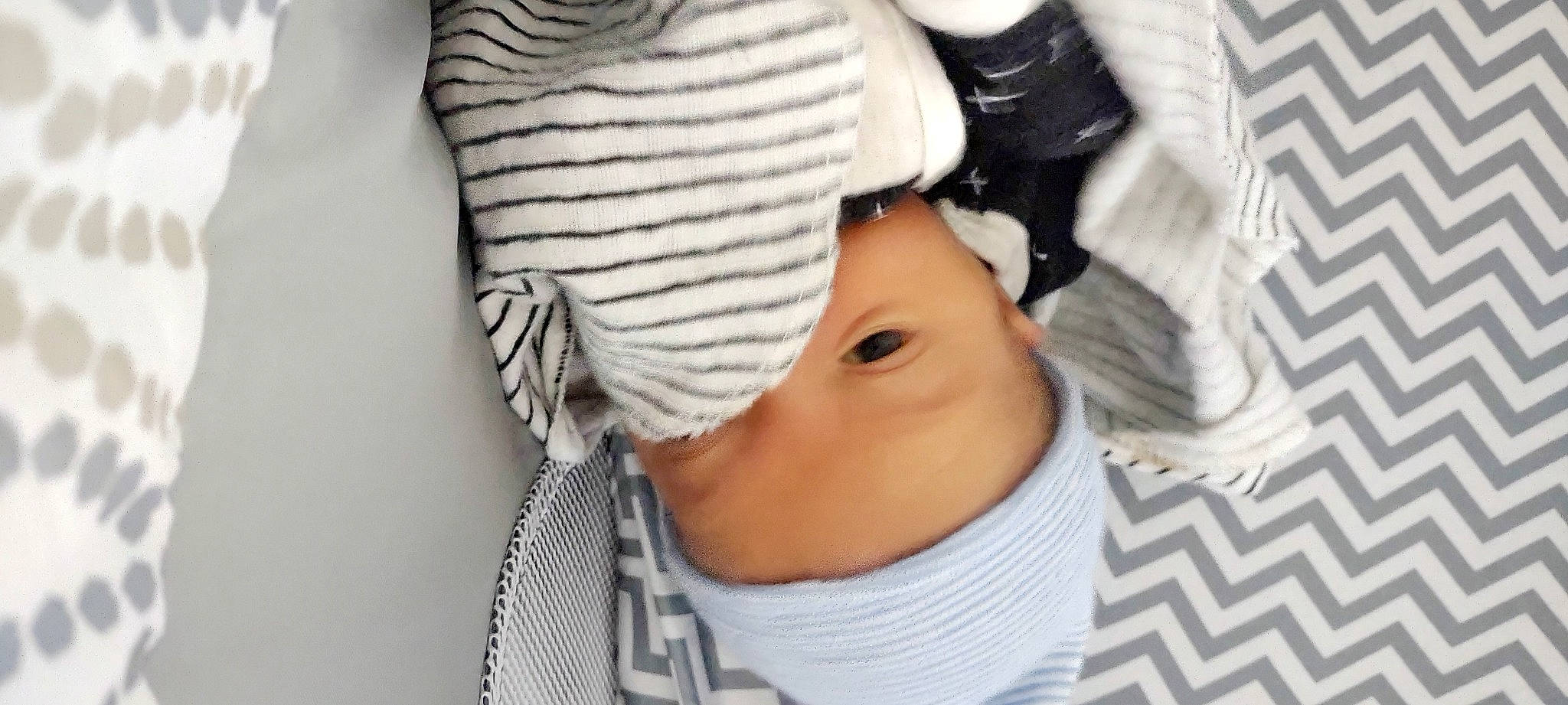 Kolton joined the competition — help win amazing prizes! baby, baby_products, baby_toddler_clothing, cap, cheek, child, comfort, eyelash, fashion_accessory, gesture, linens, pattern, person, sleeve, thumb, toddler, white