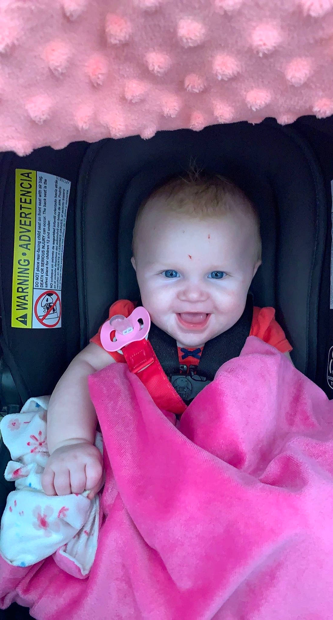 Abygale joined the competition — help win amazing prizes! baby_toddler_clothing, cheek, chin, comfort, eye, eyebrow, face, facial_expression, hairstyle, head, iris, lip, mouth, nose, organ, person, purple, skin, sleeve, smile