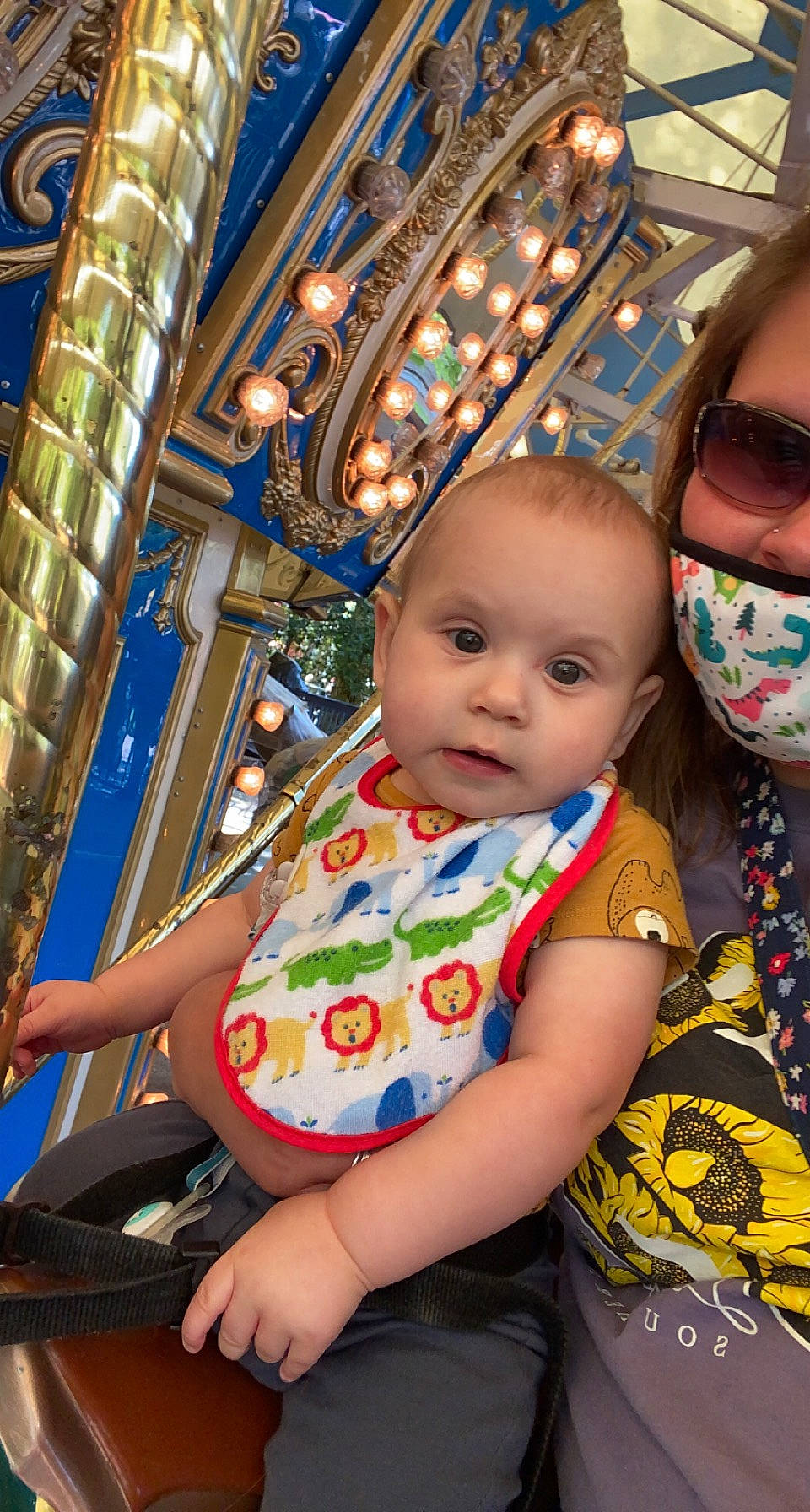 Konnor joined the competition — help win amazing prizes! baby, baby_toddler_clothing, cheek, child, eye, eyewear, fun, goggles, happy, leisure, person, recreation, sandal, sitting, sunglasses, t_shirt, temple, toddler, tourism, travel