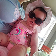 Paisley Rae is registered to the contest to win money with this photo: baby, birth, child, cool, eyewear, glasses, hand, mouth, pink, product, selfie, skin, sunglasses, toddler, vision_care
