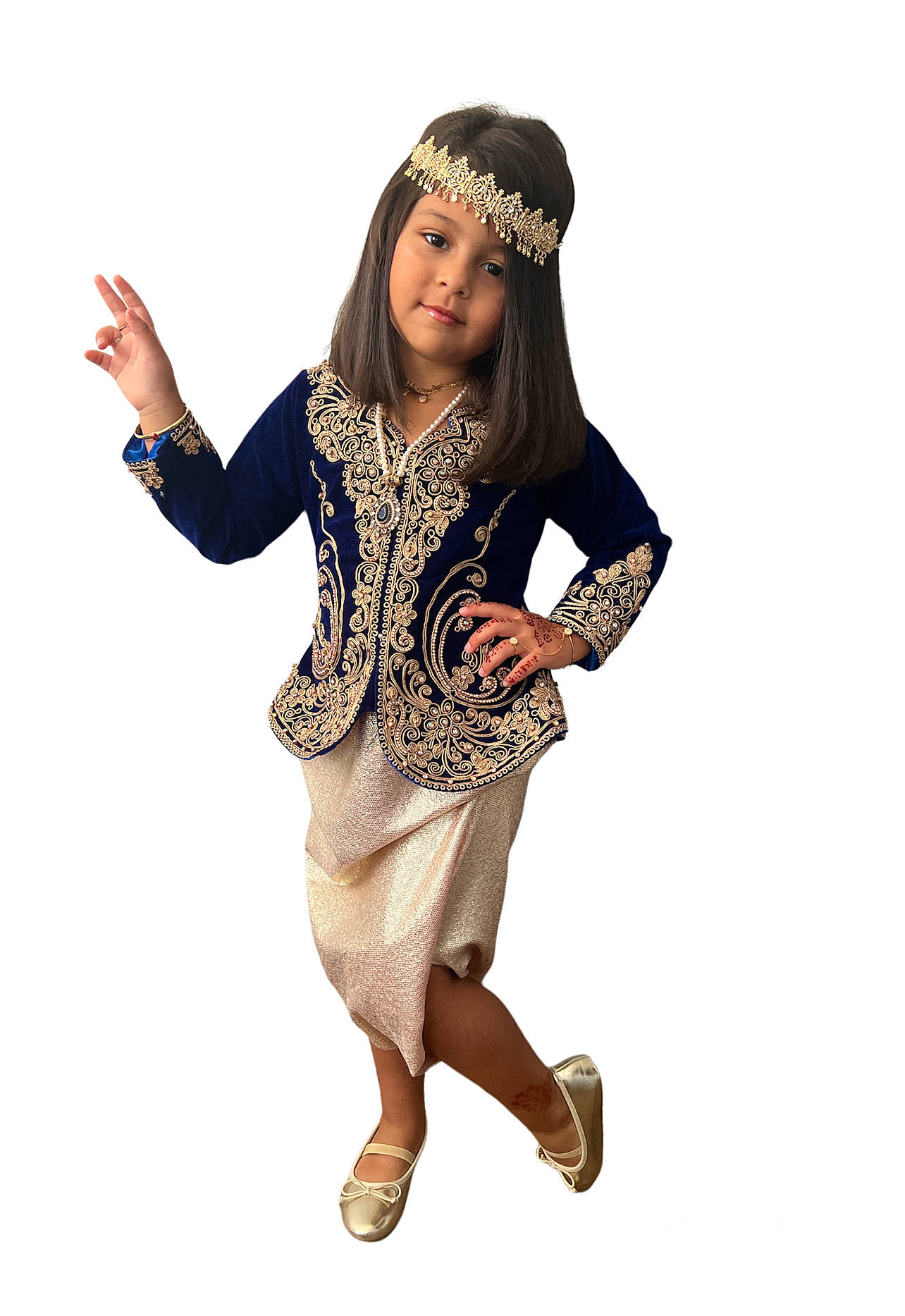 Jana participe au concours pour gagner de l'argent avec cette photo : arm, electric_blue, fashion_design, fashion_model, finger, gesture, hand, happy, headgear, headwear, human_leg, jewellery, joint, long_hair, neck, pattern, person, sleeve, thigh, thumb