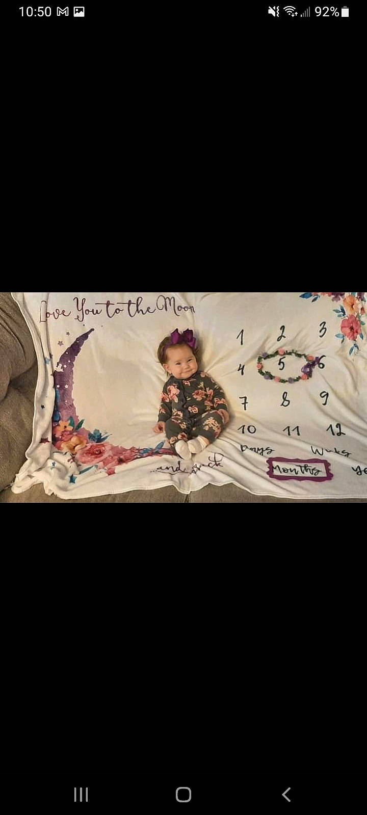 Raya joined the competition — help win amazing prizes! baby, baby_toddler_clothing, child, darkness, font, joy, linens, magenta, pattern, person, room, sitting, sleeve, toddler, visual_arts