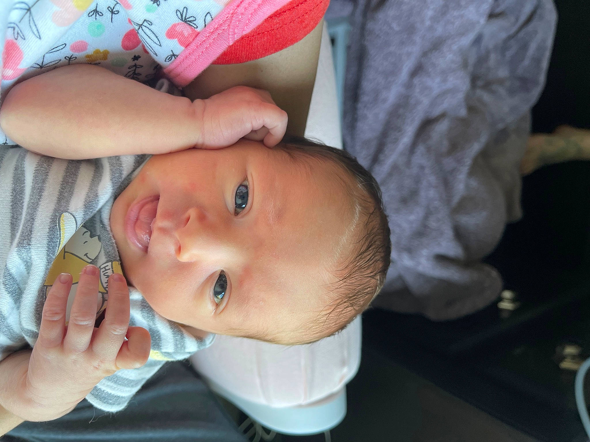 Brayleigh joined the competition — help win amazing prizes! baby, baby_products, baby_toddler_clothing, cheek, child, eye, eyelash, finger, gesture, happy, iris, lip, mouth, nail, nose, pattern, person, skin, smile, thumb