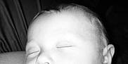 Kaliber joined the competition — help win amazing prizes! baby, sleeping, close_up, black_and_white, infant, peaceful, face, skin, hand, mouth, ear, child, newborn, rest, portrait, soft_light, calm, expression, human, cuddle