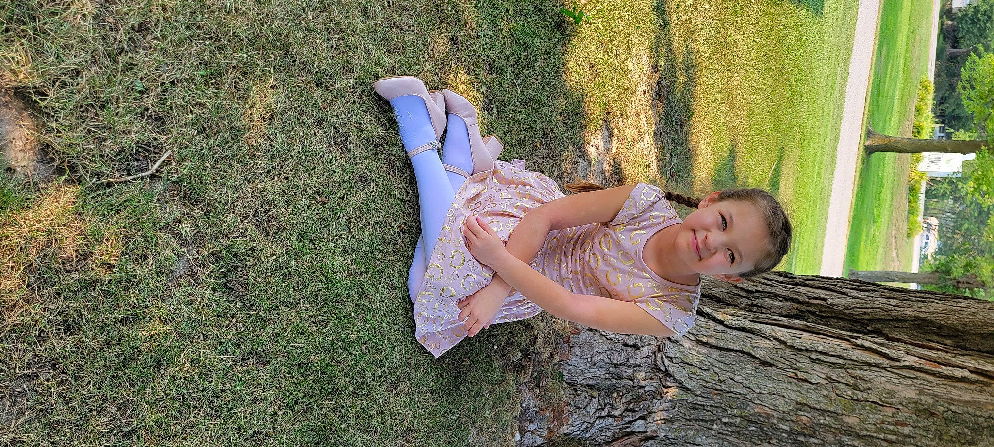 Mia Rose joined the competition — help win amazing prizes! dress, eye, face, fawn, flash_photography, grass, grass_family, grassland, hand, happy, human_body, joy, lawn, leg, leisure, meadow, people_in_nature, person, plant, thigh