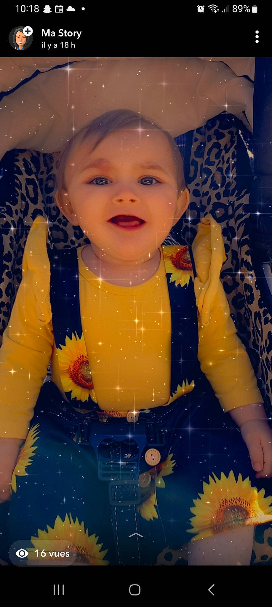 Melody a rejoint le concours — aidez-le/la à gagner de superbes lots ! arm, baby, baby_products, baby_toddler_clothing, cheek, chest, child, electric_blue, eye, face, fun, happy, head, pattern, person, sitting, sleeve, smile, textile, toddler