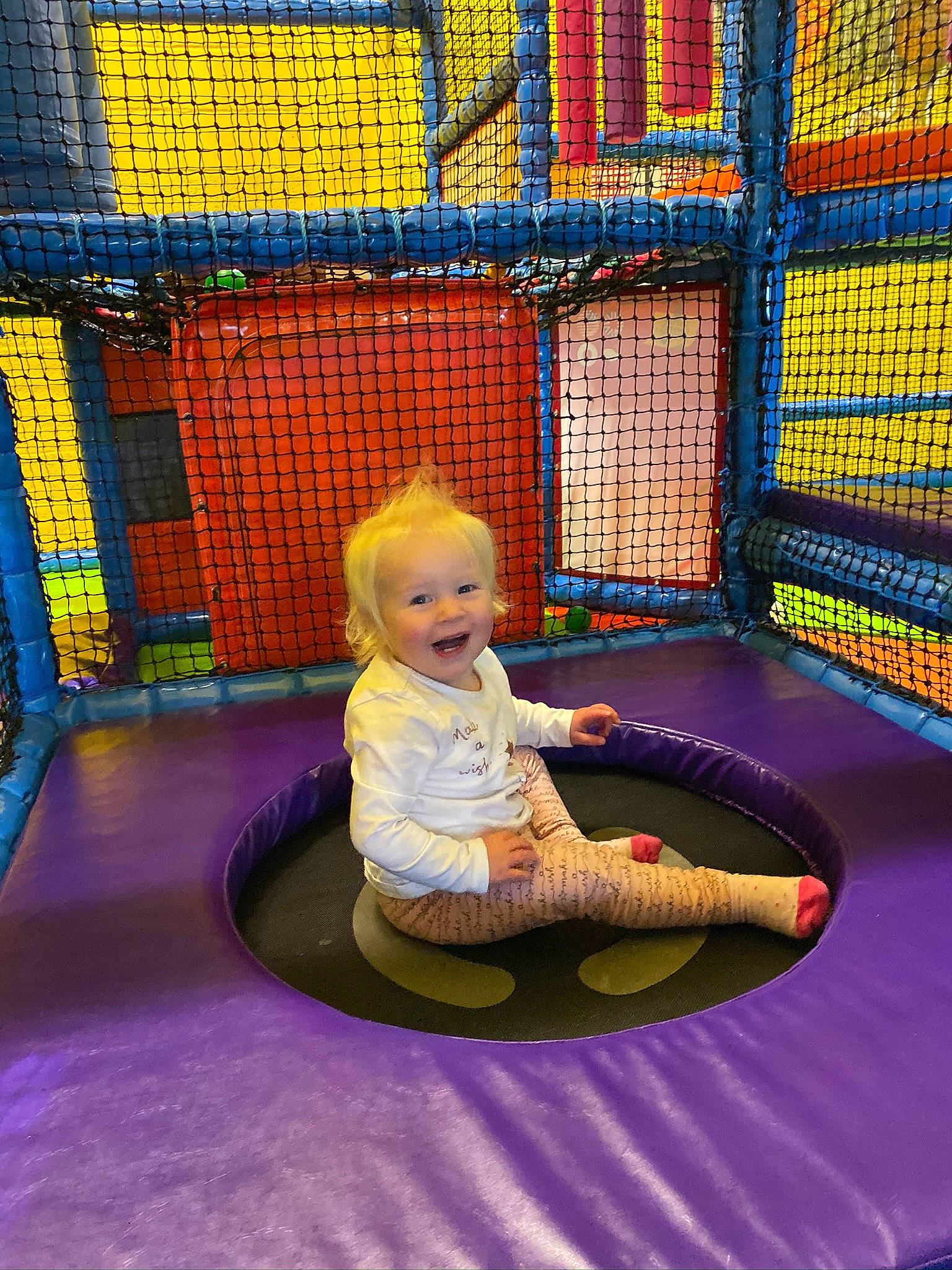 Ayva joined the competition — help win amazing prizes! baby_toys, child, fun, games, leisure, person, play, playground, recreation, sitting, toddler, toy, trampoline, trampolining_equipment_and_supplies