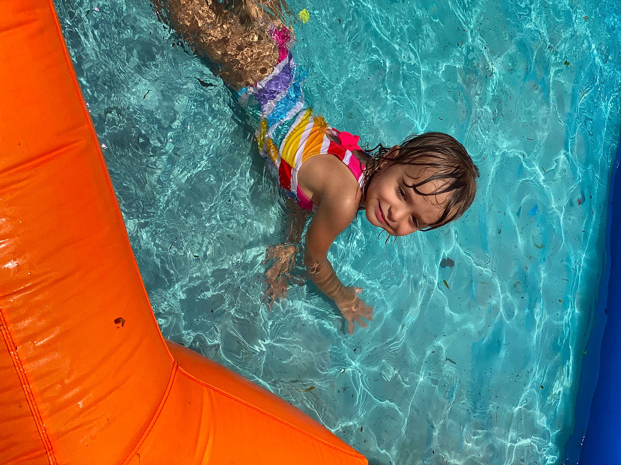 Amelia joined the competition — help win amazing prizes! aqua, bathing, child, chute, elbow, fun, games, hair, happy, joy, leisure, leisure_centre, nonbuilding_structure, outdoor_recreation, person, play, recreation, swimming_pool, swimwear, thigh