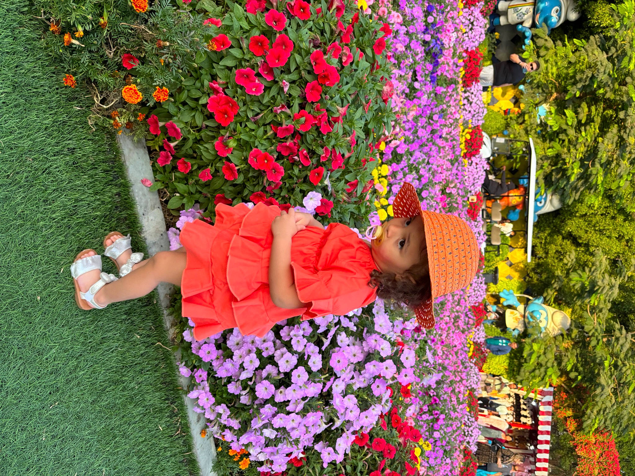 Eya participe au concours pour gagner de l'argent avec cette photo : annual_plant, cut_flowers, floral_design, floristry, flower, flower_arranging, flowering_plant, garden, grass, groundcover, happy, headwear, leaf, leisure, magenta, people_in_nature, person, petal, pink, plant