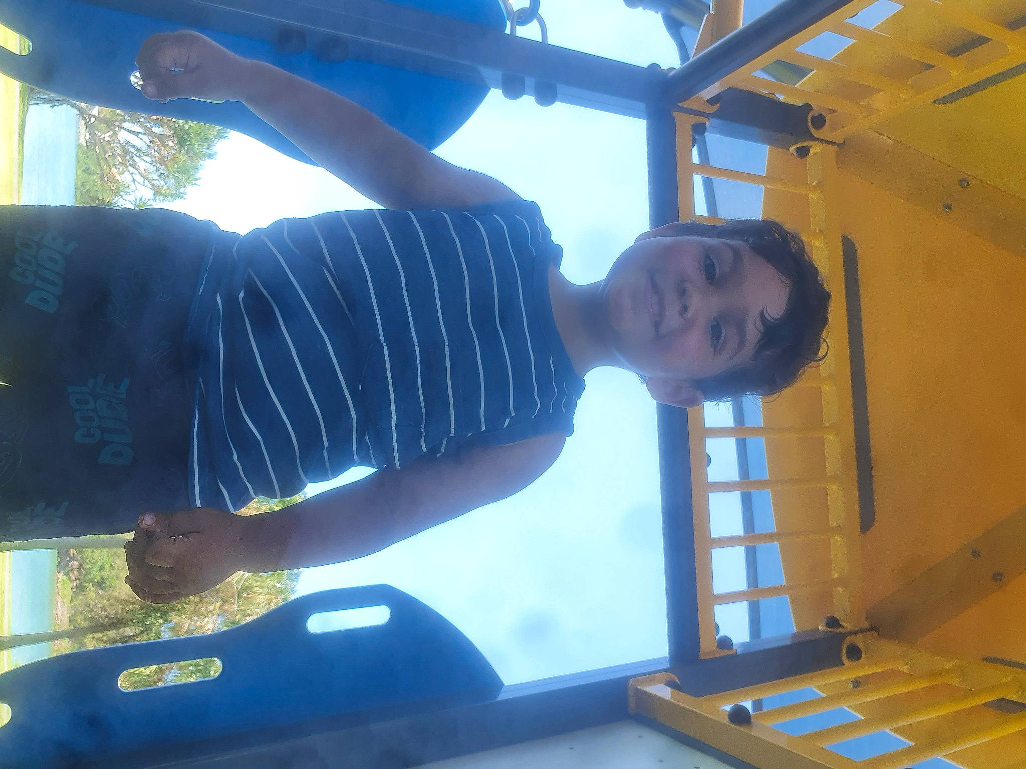 Jedediah is registered to the contest to win money with this photo: auto_part, automotive_window_part, ceiling, elbow, electric_blue, fun, gesture, glass, hat, leisure, line, machine, person, recreation, room, shade, sleeve, t_shirt, travel, wrist