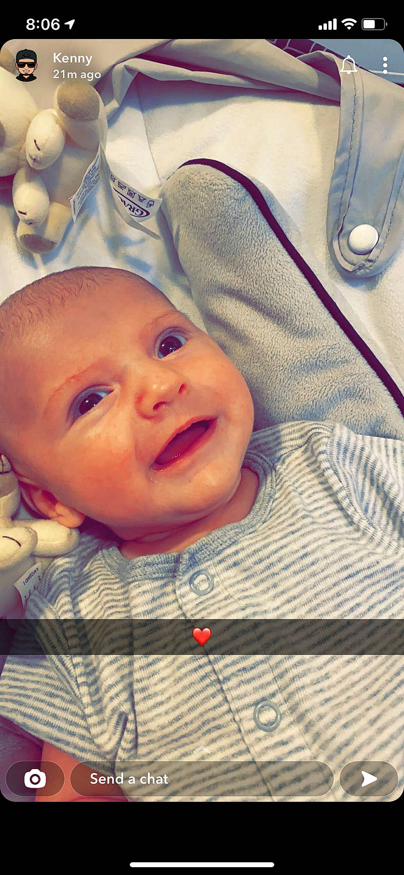 Maverick joined the competition — help win amazing prizes! baby, baby_laughing, baby_toddler_clothing, cheek, comfort, ear, eye, eyebrow, forehead, happy, human_body, iris, kitchen_utensil, lip, mouth, nose, person, skin, smile, toddler