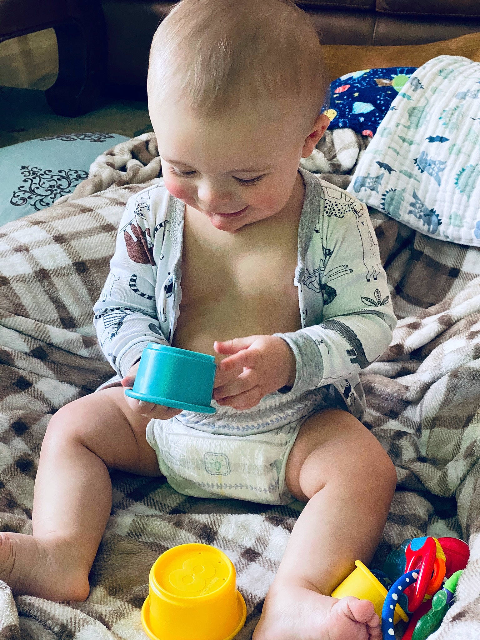 Malcolm joined the competition — help win amazing prizes! baby, child, fun, person, play, sitting, toddler, vacation