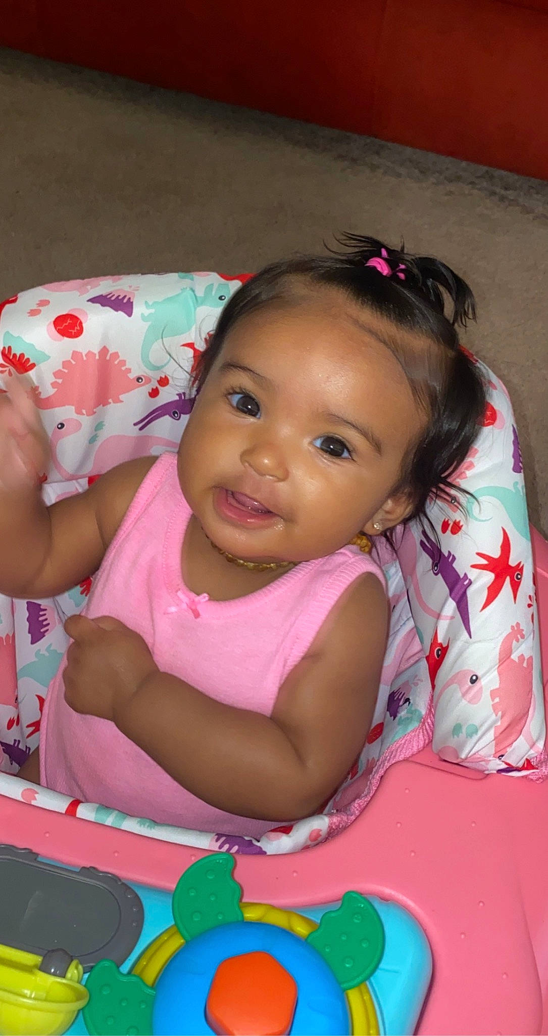 Zariyah joined the competition — help win amazing prizes! baby_toddler_clothing, beauty, cheek, child, chin, event, eyelash, facial_expression, fun, hairstyle, happy, iris, lip, magenta, nose, person, pink, skin, smile, snapshot