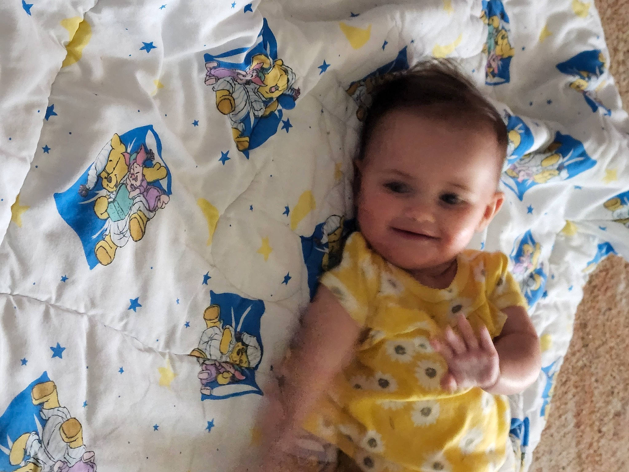 Haisley is registered to the contest to win money with this photo: baby, baby_toddler_clothing, cheek, child, clothing, eye, face, happy, head, joy, mammal, outerwear, people, person, product, skin, sleeve, smile, t_shirt, textile