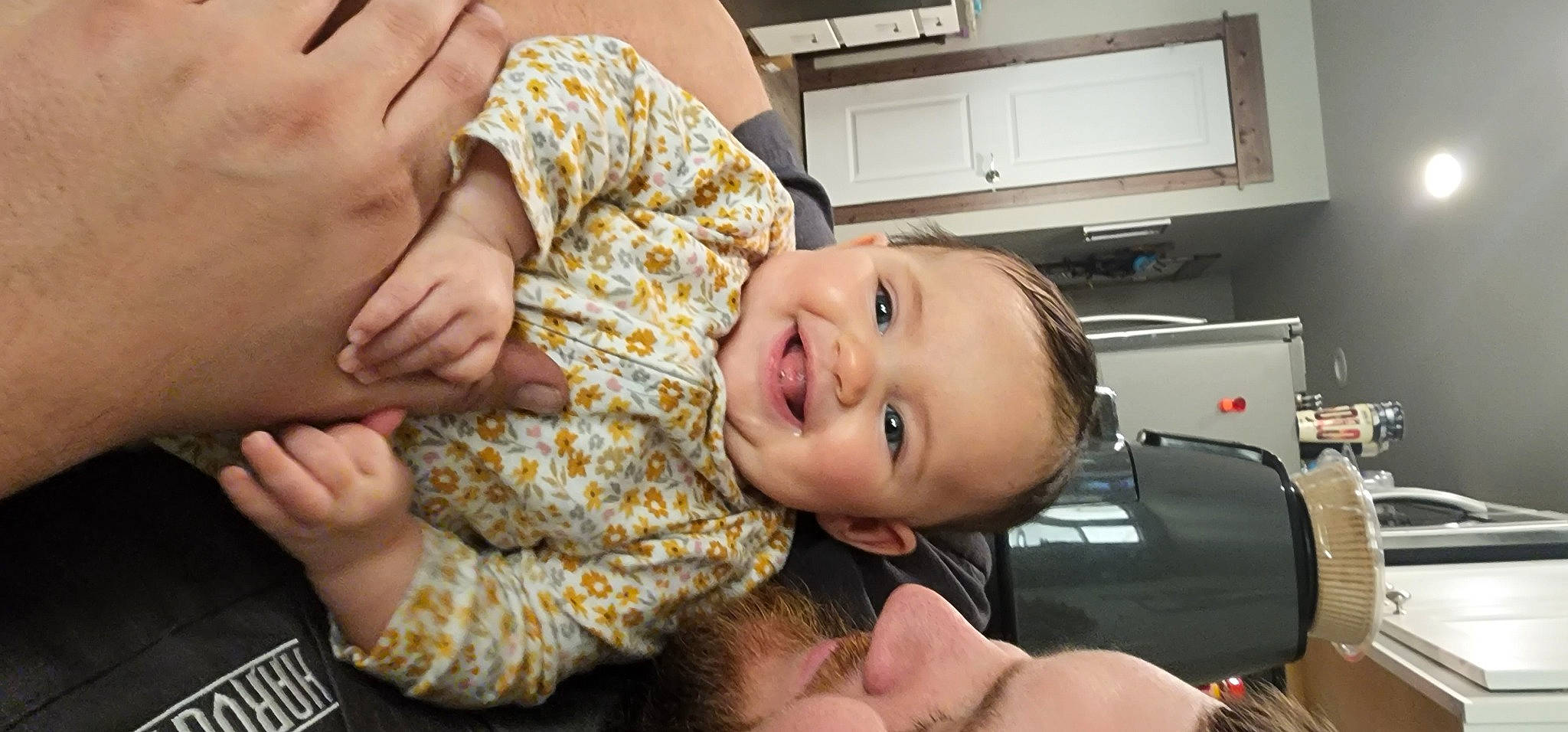 Haisley joined the competition — help win amazing prizes! baby, cabinetry, cheek, comfort, finger, fun, gesture, hand, happy, home_appliance, human_body, joint, joy, kitchen_appliance, mouth, muscle, nail, person, skin, smile