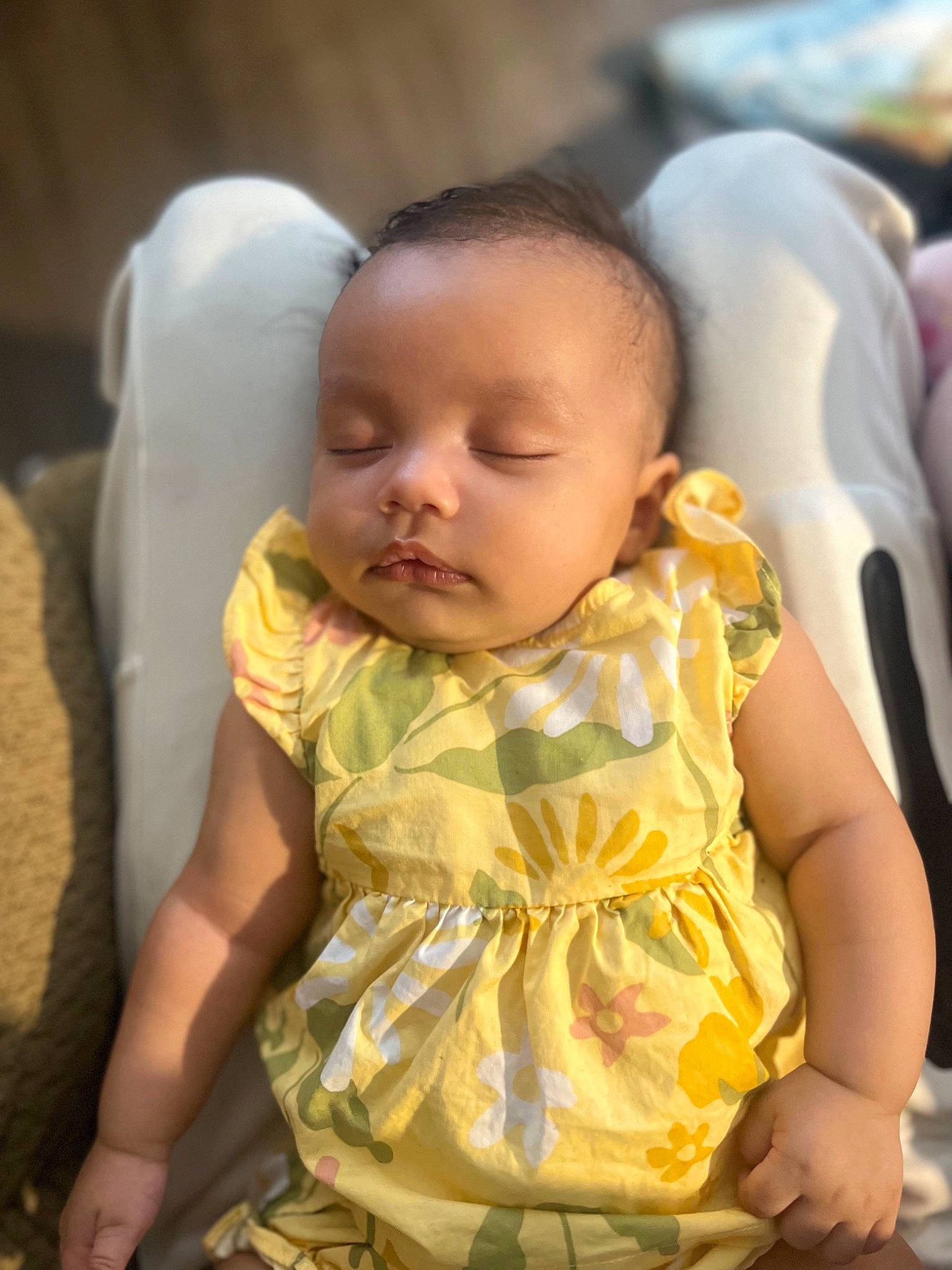 Kaydance joined the competition — help win amazing prizes! abdomen, baby, baby_toddler_clothing, cheek, child, comfort, day_dress, event, facial_expression, fun, hairstyle, happy, linens, person, sitting, skin, toddler, vacation