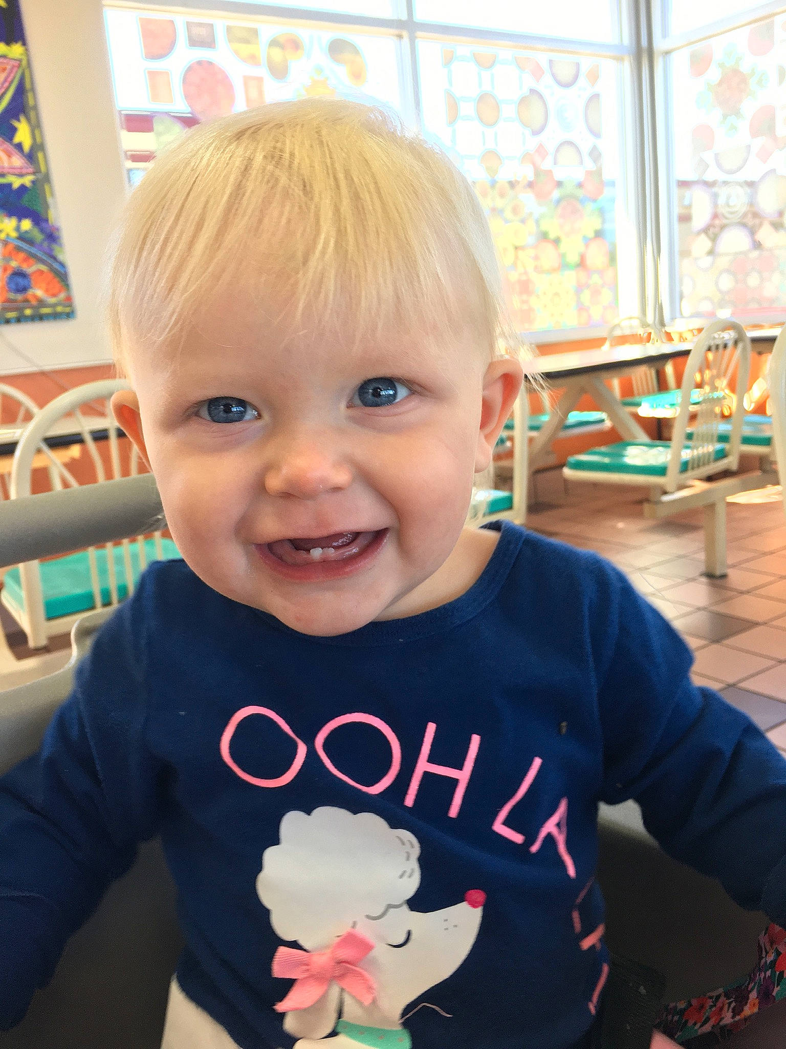 Bellarose is registered to the contest to win money with this photo: cheek, child, chin, cool, eye, face, facial_expression, forehead, hair, happy, head, joy, organ, outerwear, person, play, product, skin, smile, standing