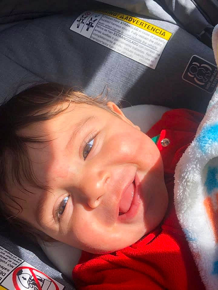 Jayden Noah is registered to the contest to win money with this photo: cheek, child, mouth, nose, person