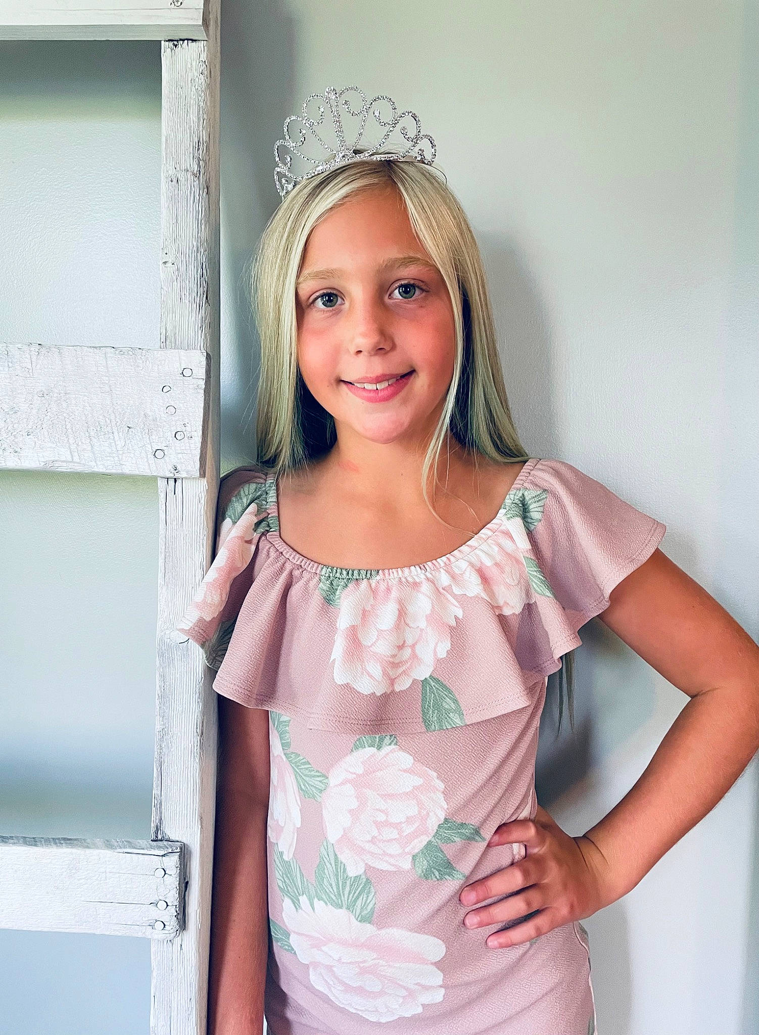 Kaylee Saumer joined the competition — help win amazing prizes! blond, day_dress, dress, electric_blue, eyelash, fashion_design, formal_wear, happy, head, jewellery, joy, long_hair, magenta, makeover, one_piece_garment, person, pink, shoulder, skin, sleeve